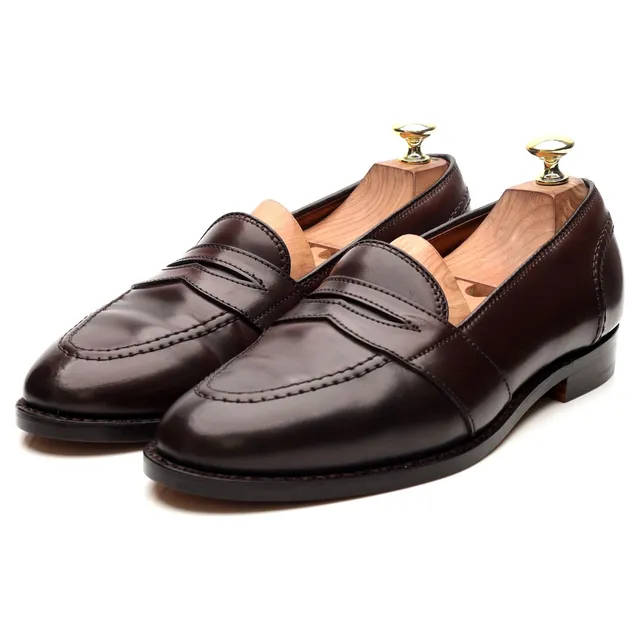 Alden 684 mocassins cordovan bordeaux pointure 7.5 UK