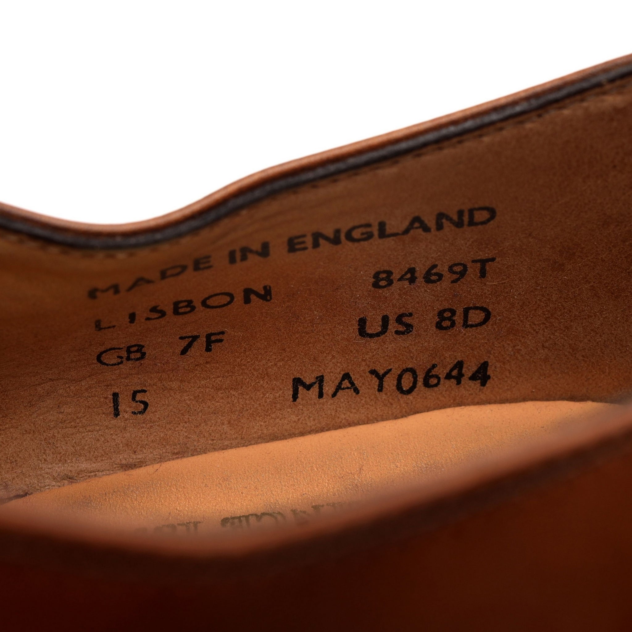 Sanders 8469T richelieu cuir marron UK 7