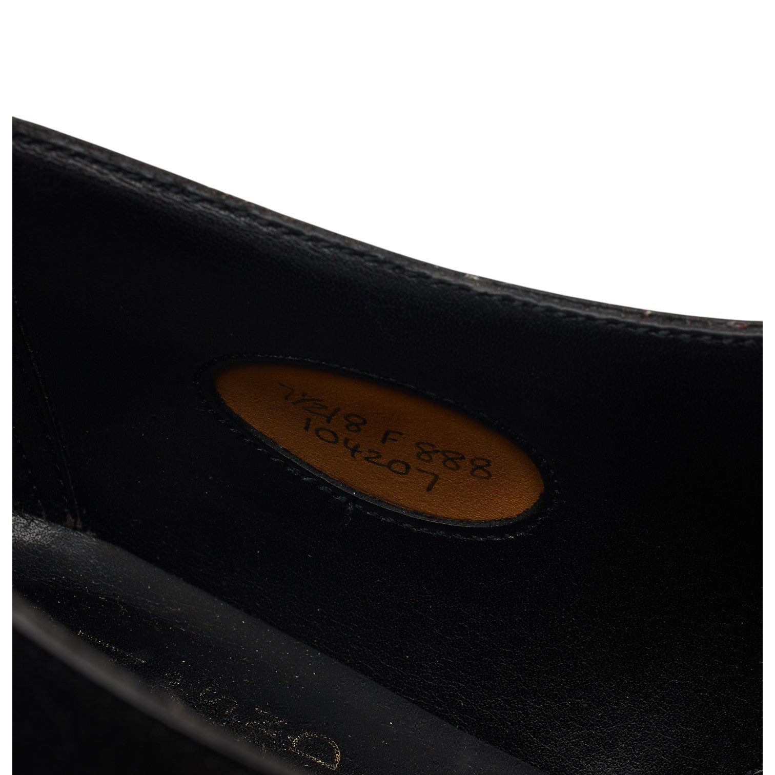Edward Green Westminster double boucle cuir noir UK 7,5