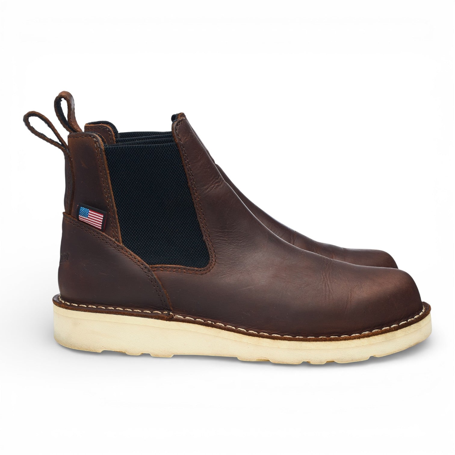 Danner Bull Run boots chelsea cuir marron UK 7 femme