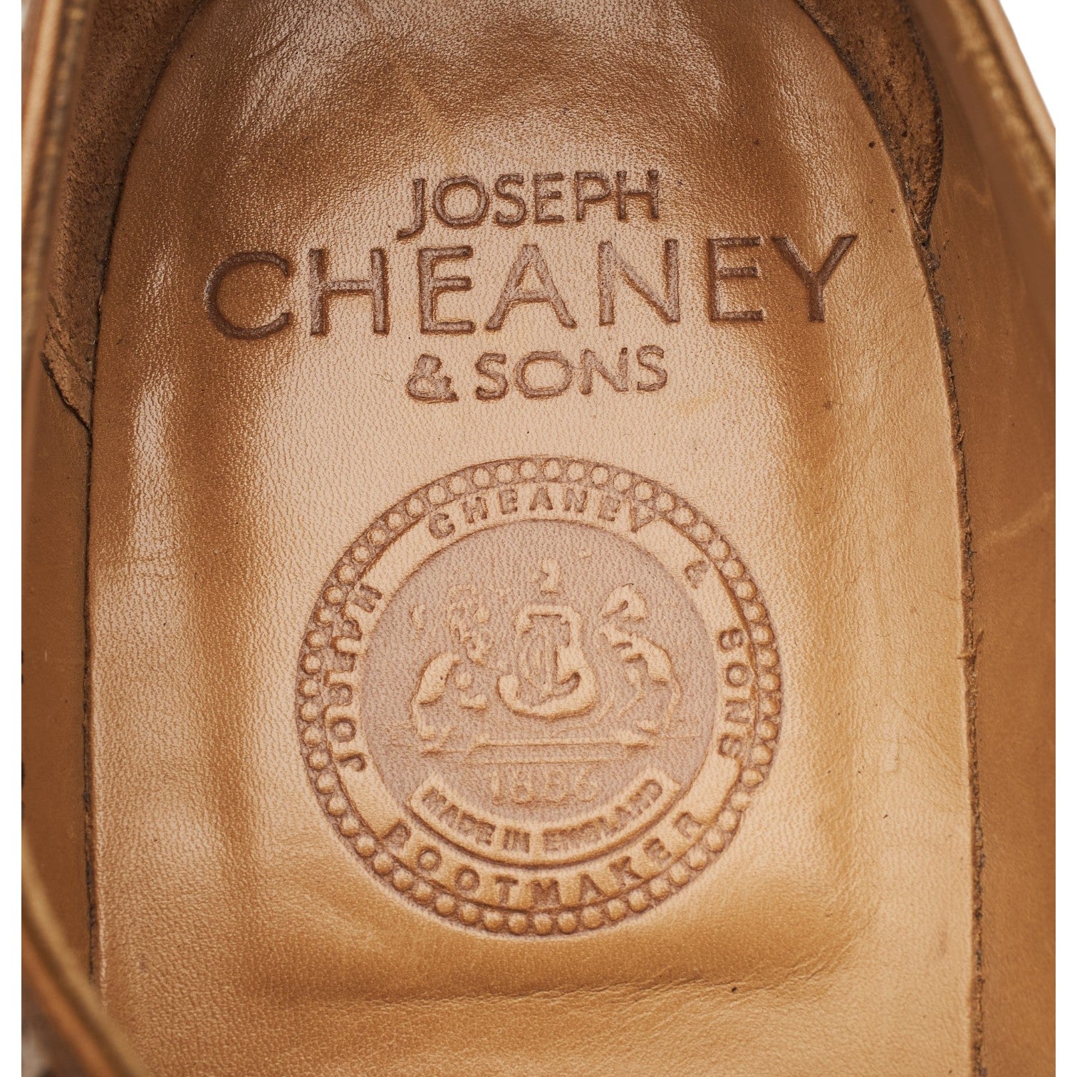 Cheaney James II oxford cuir marron UK 7