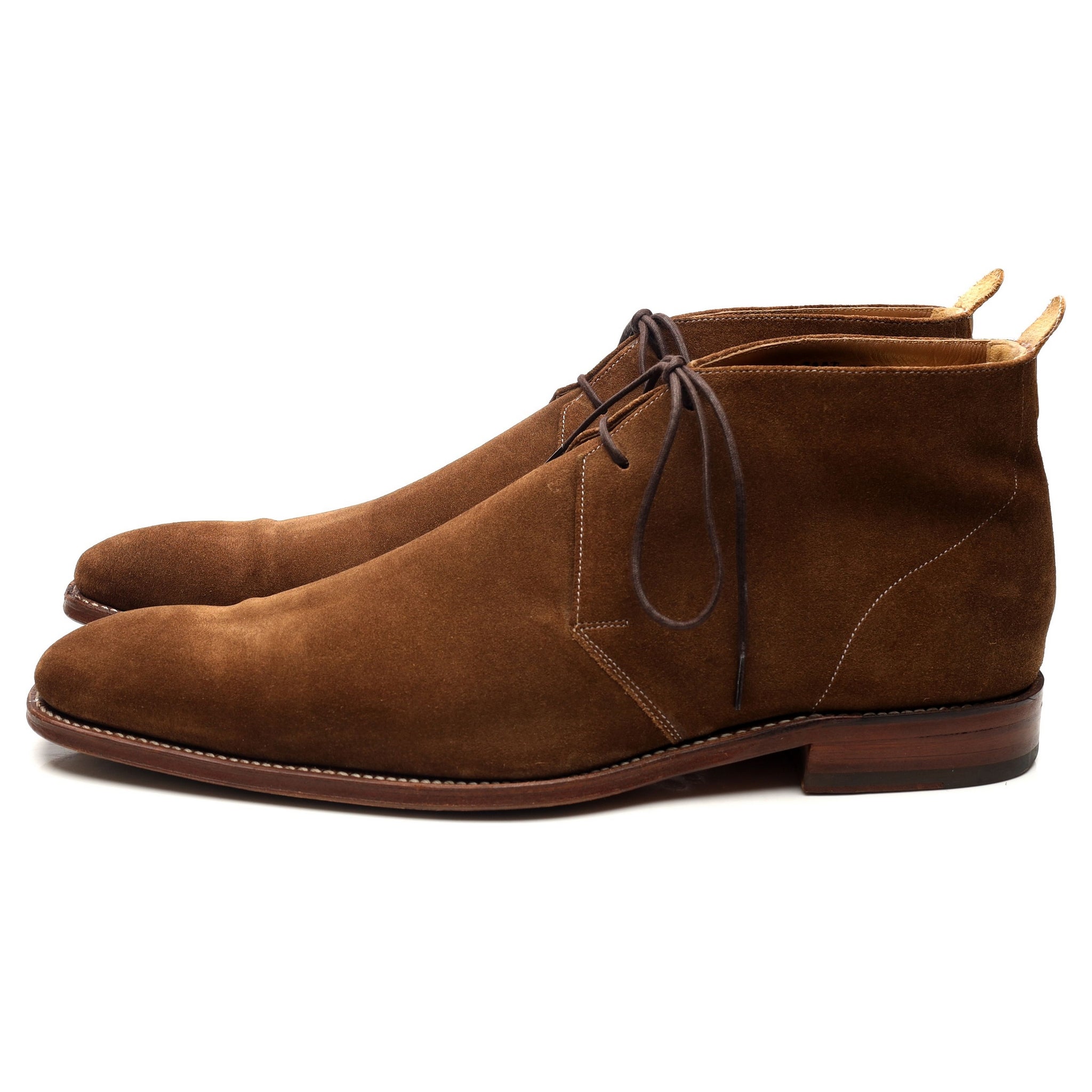 Grenson Silas boots chukka daim marron pointure UK 10
