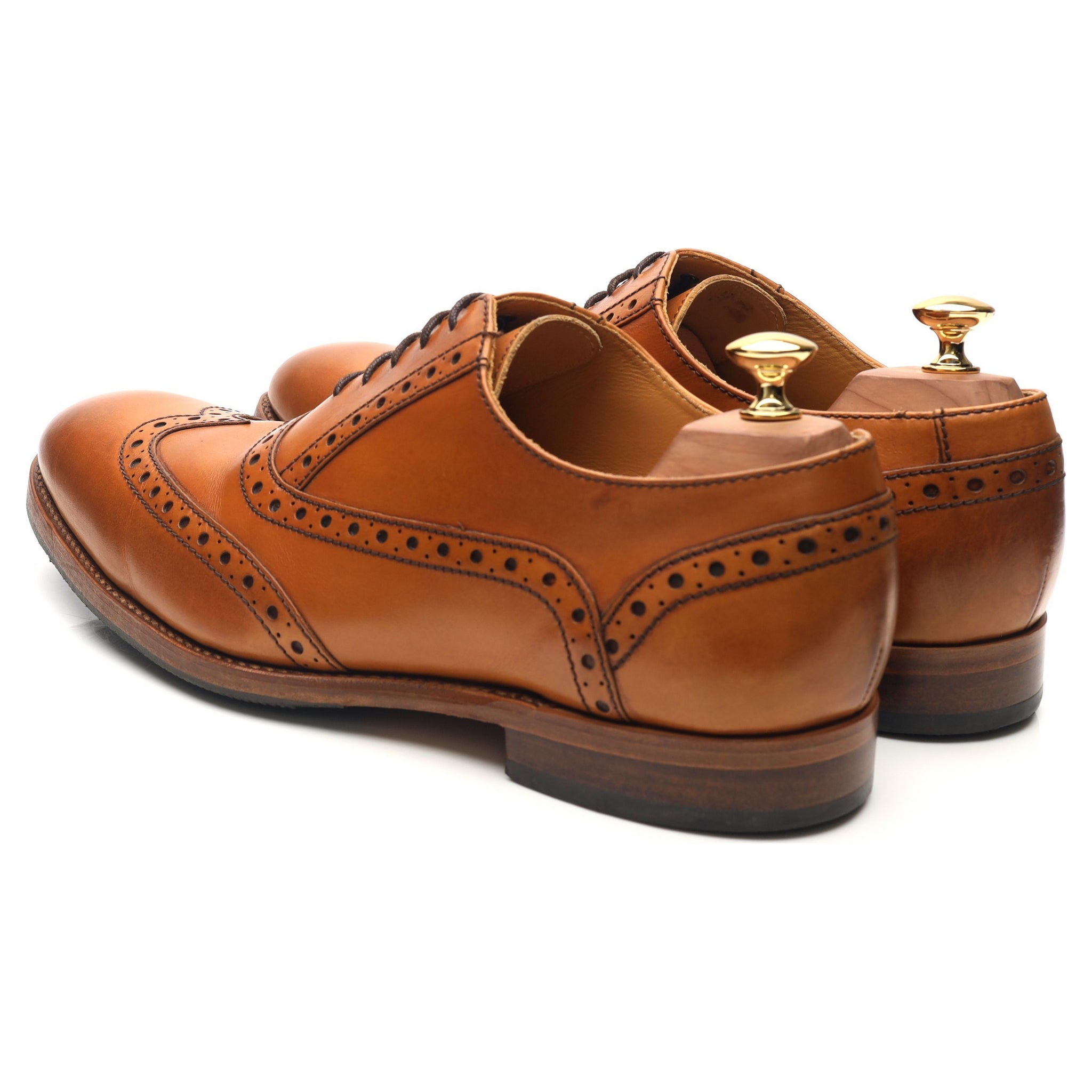 Barker Grant richelieu cuir marron 10 UK