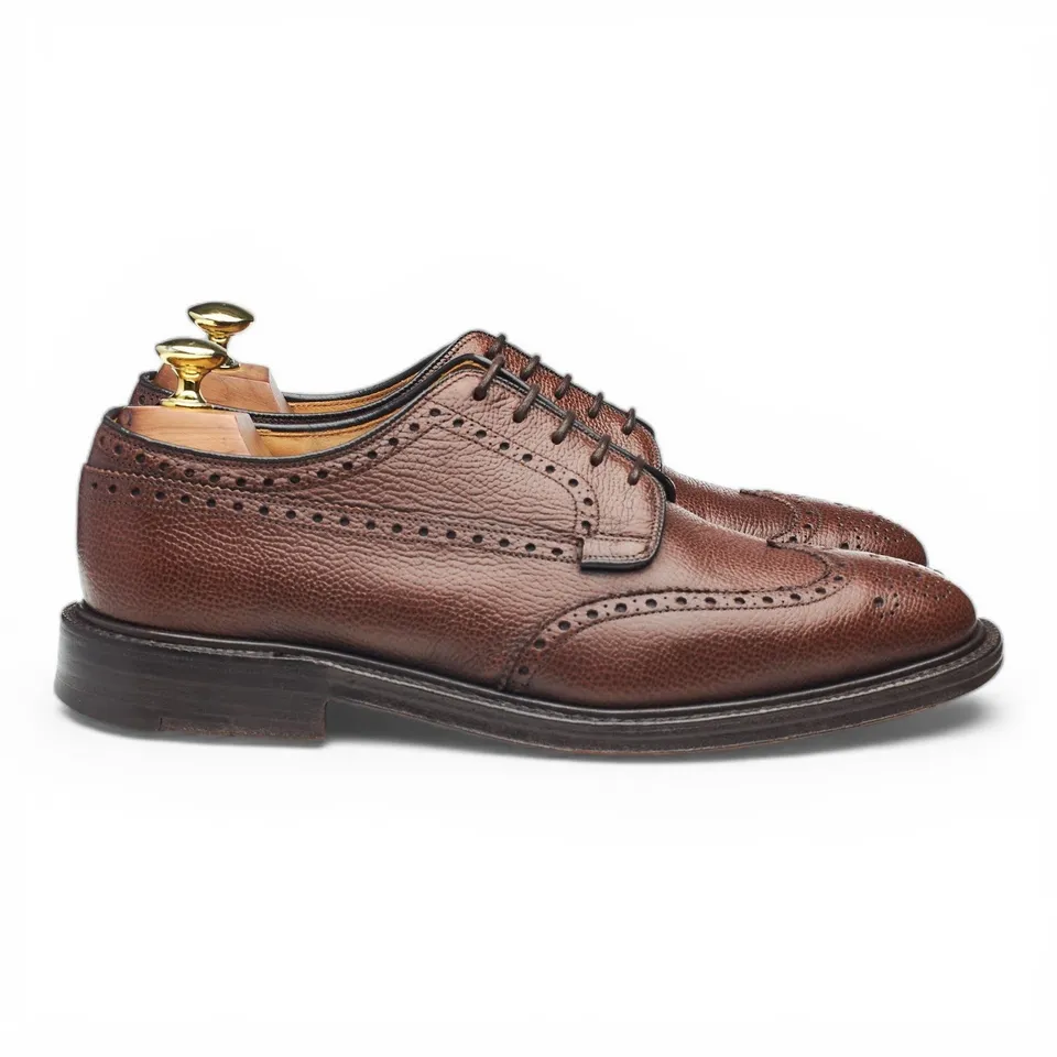 Church's Wirral derby brogue cuir grainé marron UK 7 G
