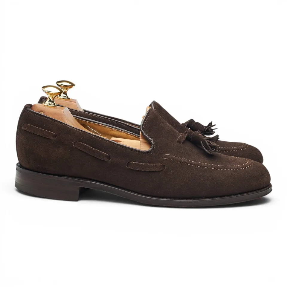 Charles Tyrwhitt mocassins à glands daim marron UK 6,5