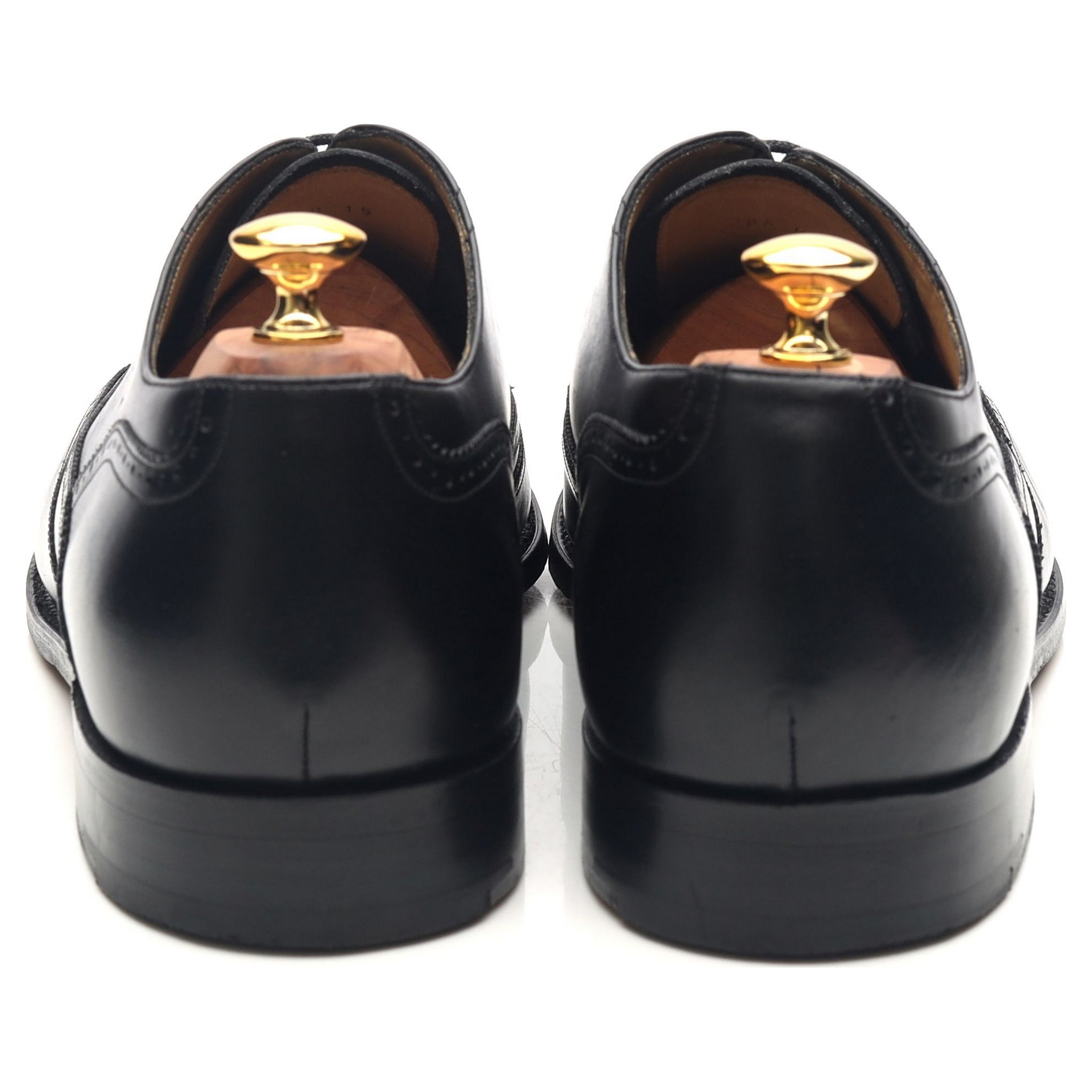 Barker Newport derbies cuir noir pointure UK 12