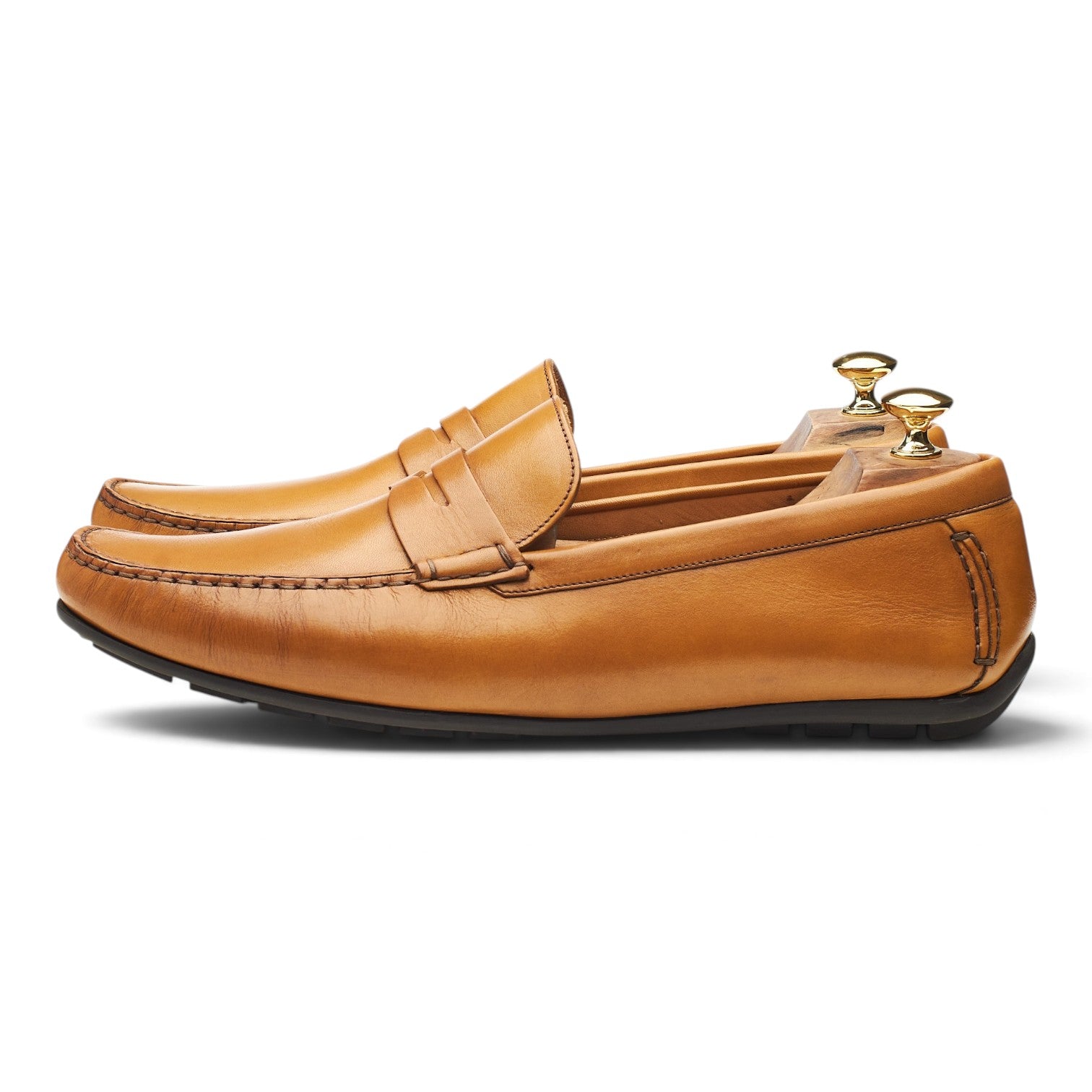 Loake Goodwood Mocassins Driving Cuir Tan 11