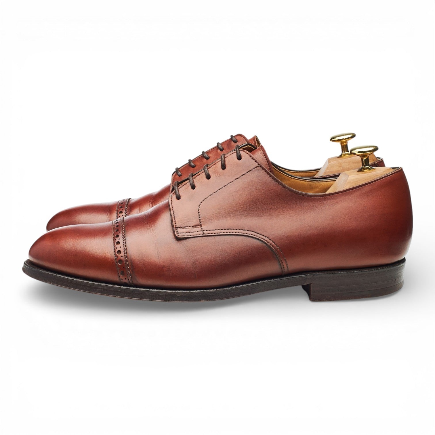 Crockett & Jones Draycott derbies cuir marron UK 9