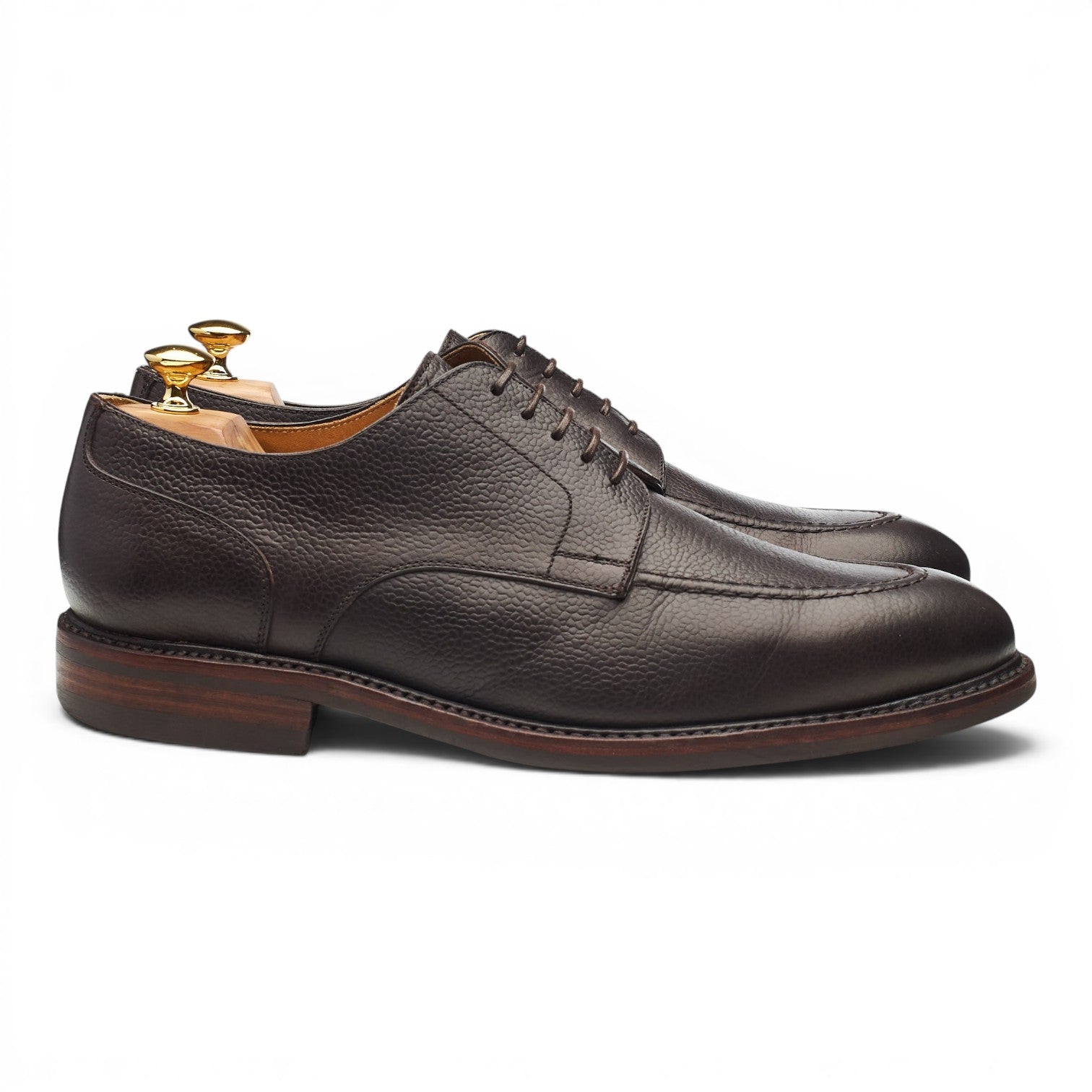 Berwick 4168 derby cuir grain marron pointure UK 11.5