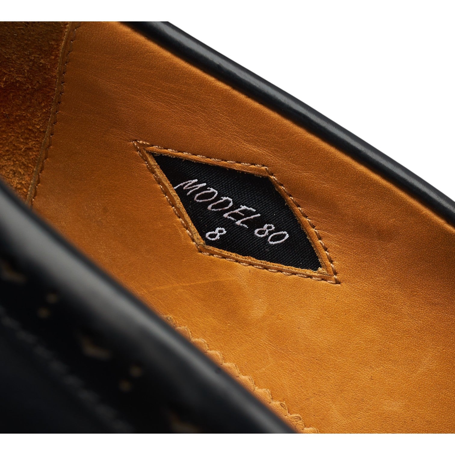 Wildsmith Model 80 mocassin frange noir UK 8