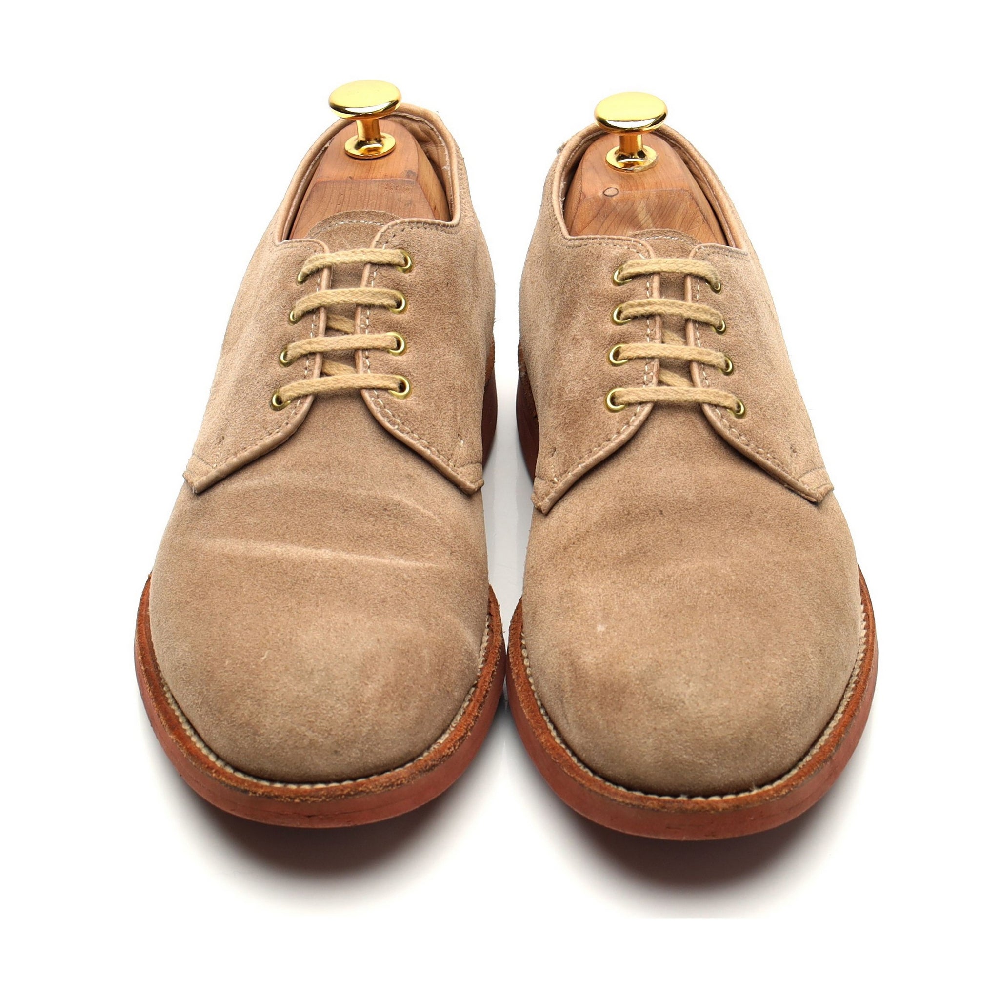 Alden 2632 derby suède sable UK 5.5