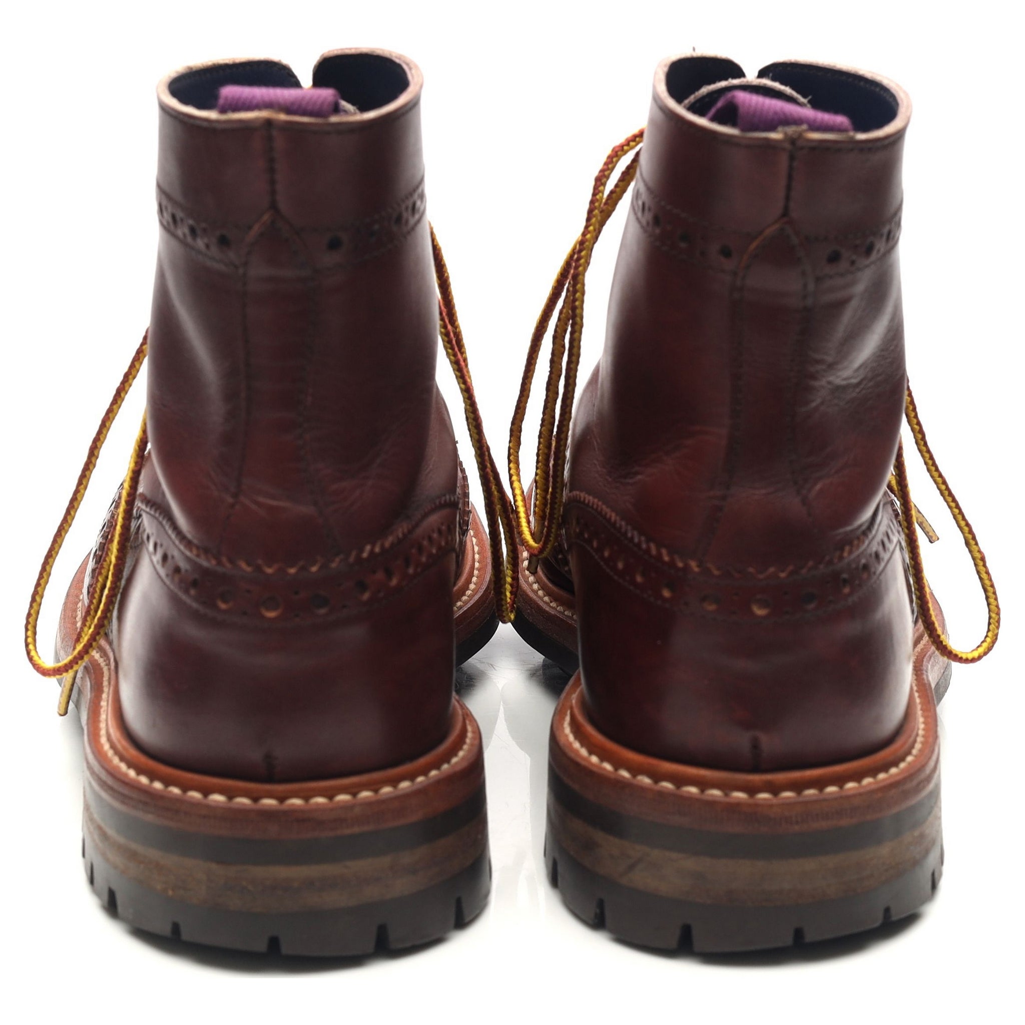 Tricker's Stow boots cuir bordeaux pointure UK 7.5