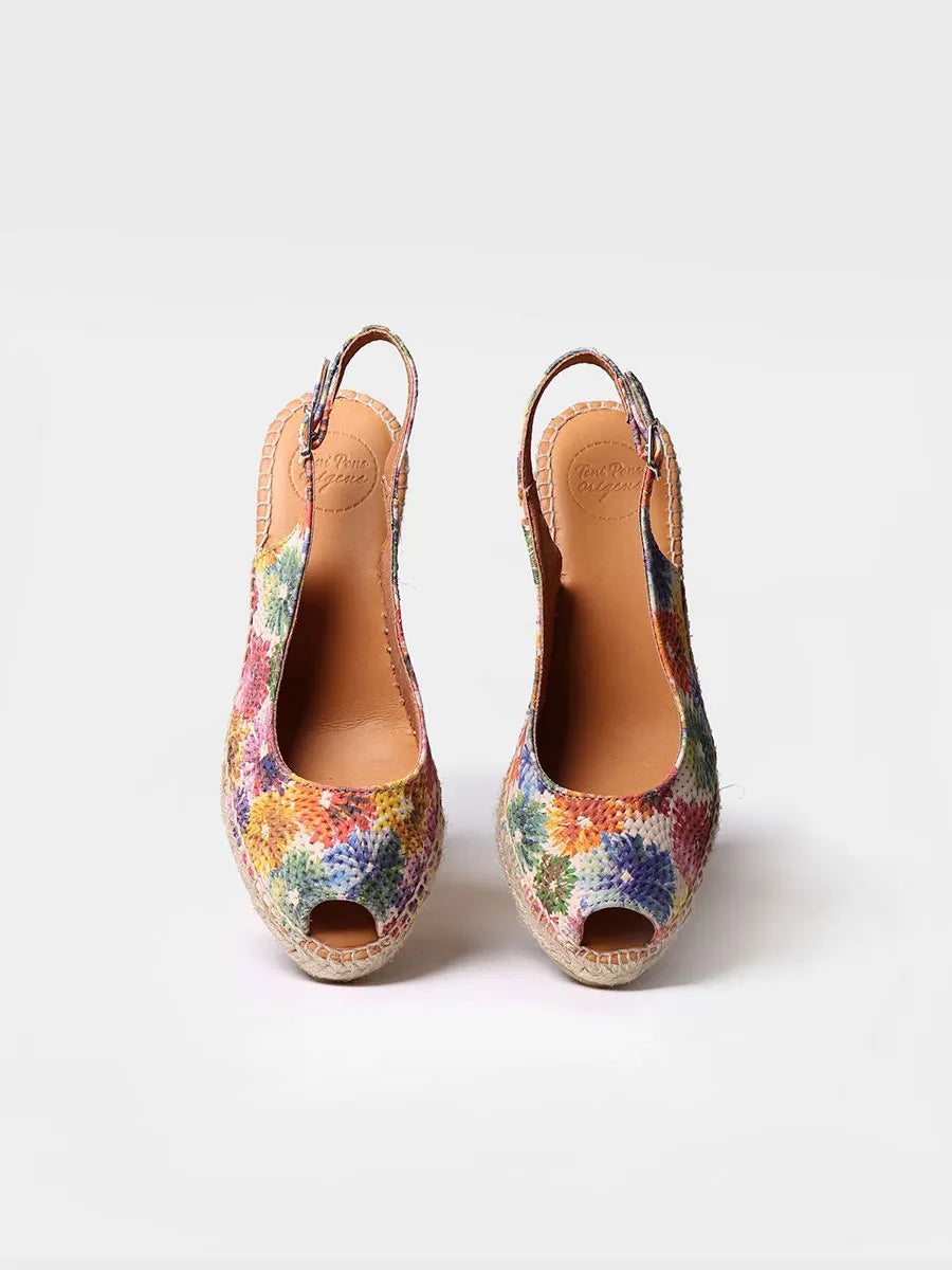 Toni Pons Carol-DM espadrilles compensées cuir