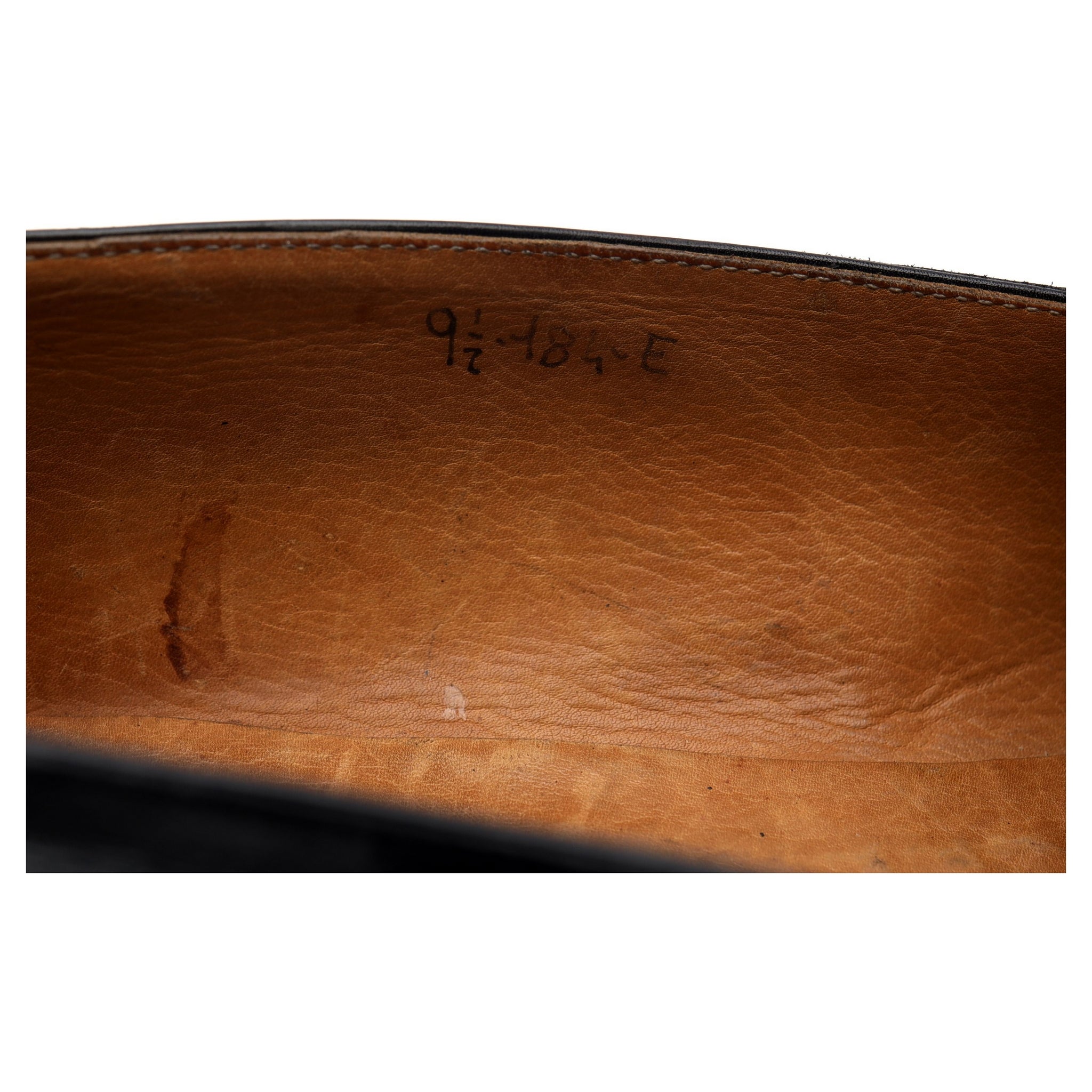 Edward Green mocassin cuir noir UK 9,5