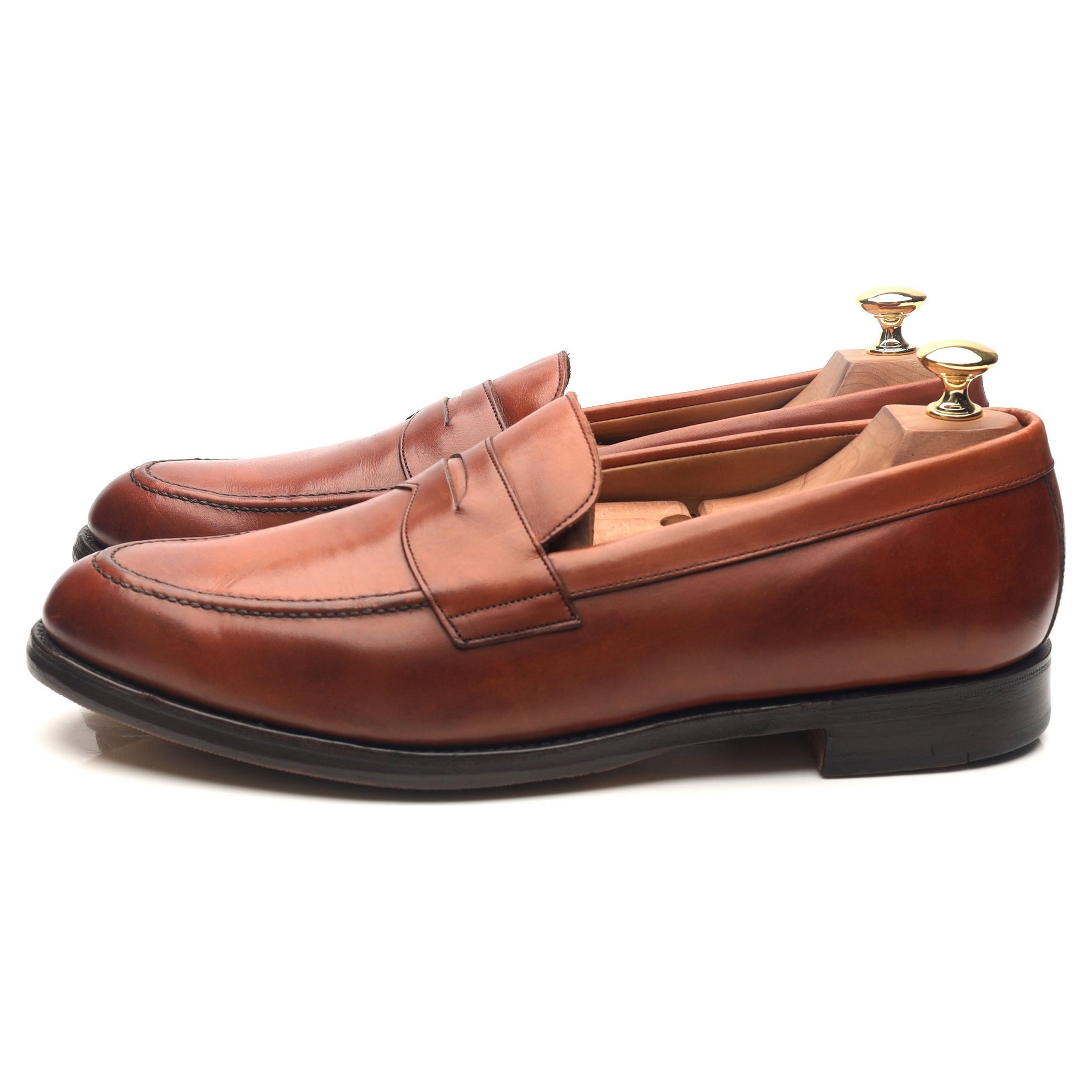 Shipton & Heneage Arran mocassin cuir marron UK 9.5
