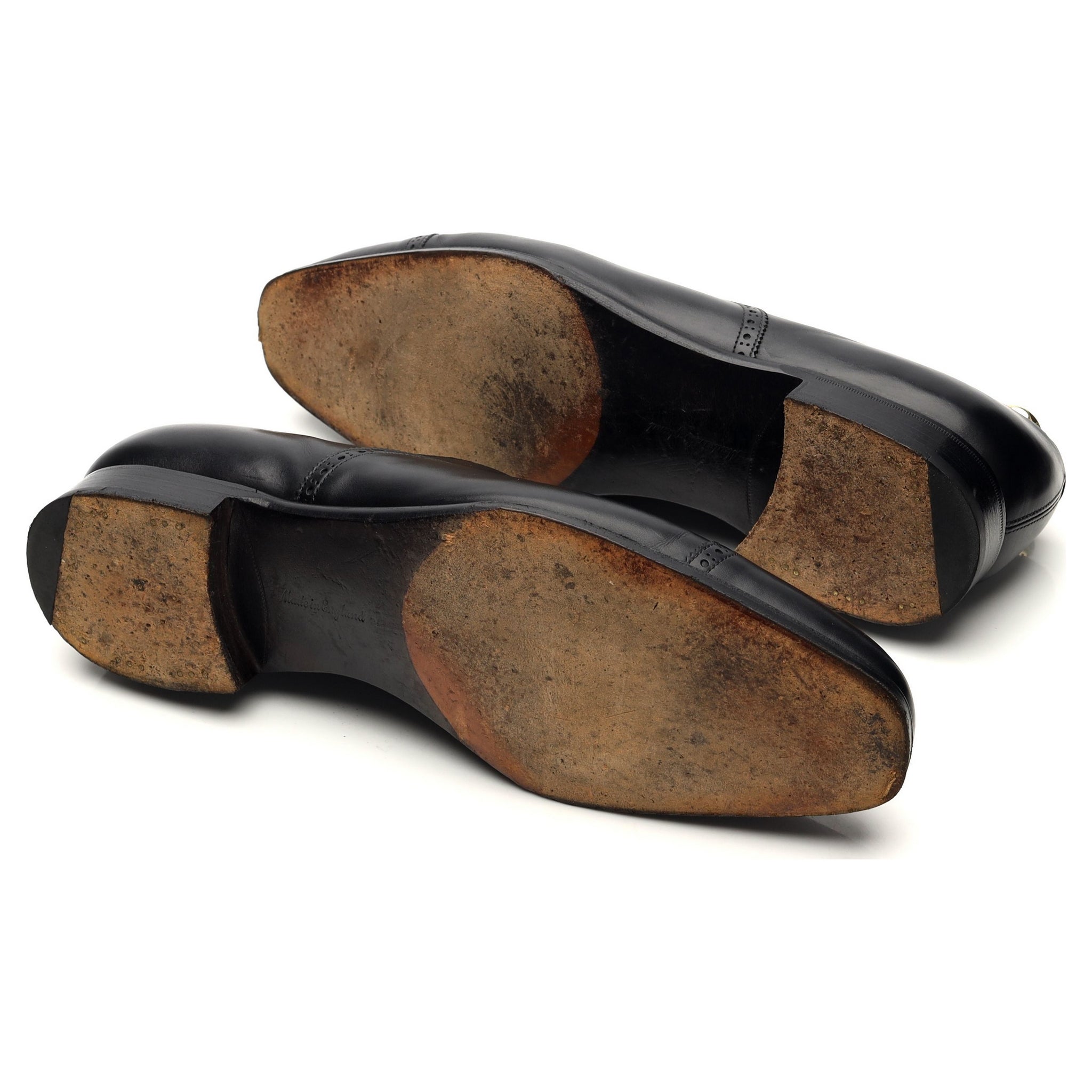 Ralph Lauren richelieu cuir noir pointure UK 11 C