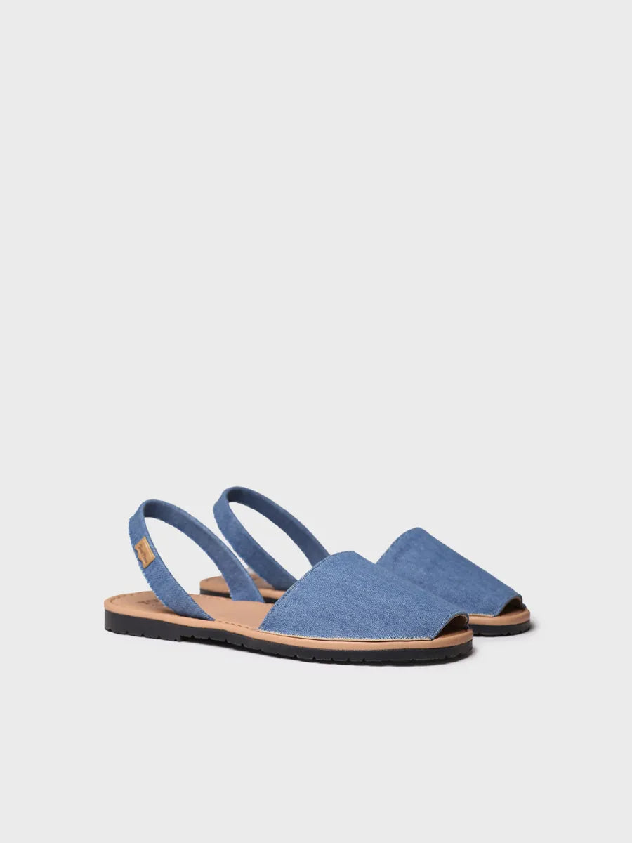 Toni Pons Grau-TX espadrille homme jean denim plate