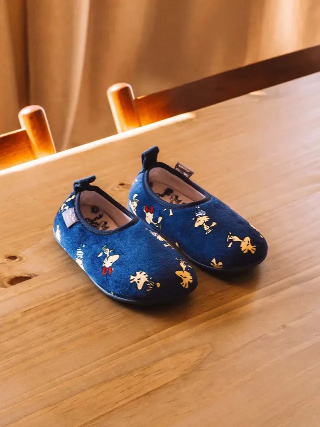 Toni Pons Snoopy Woody chaussons enfant fausse fourrure