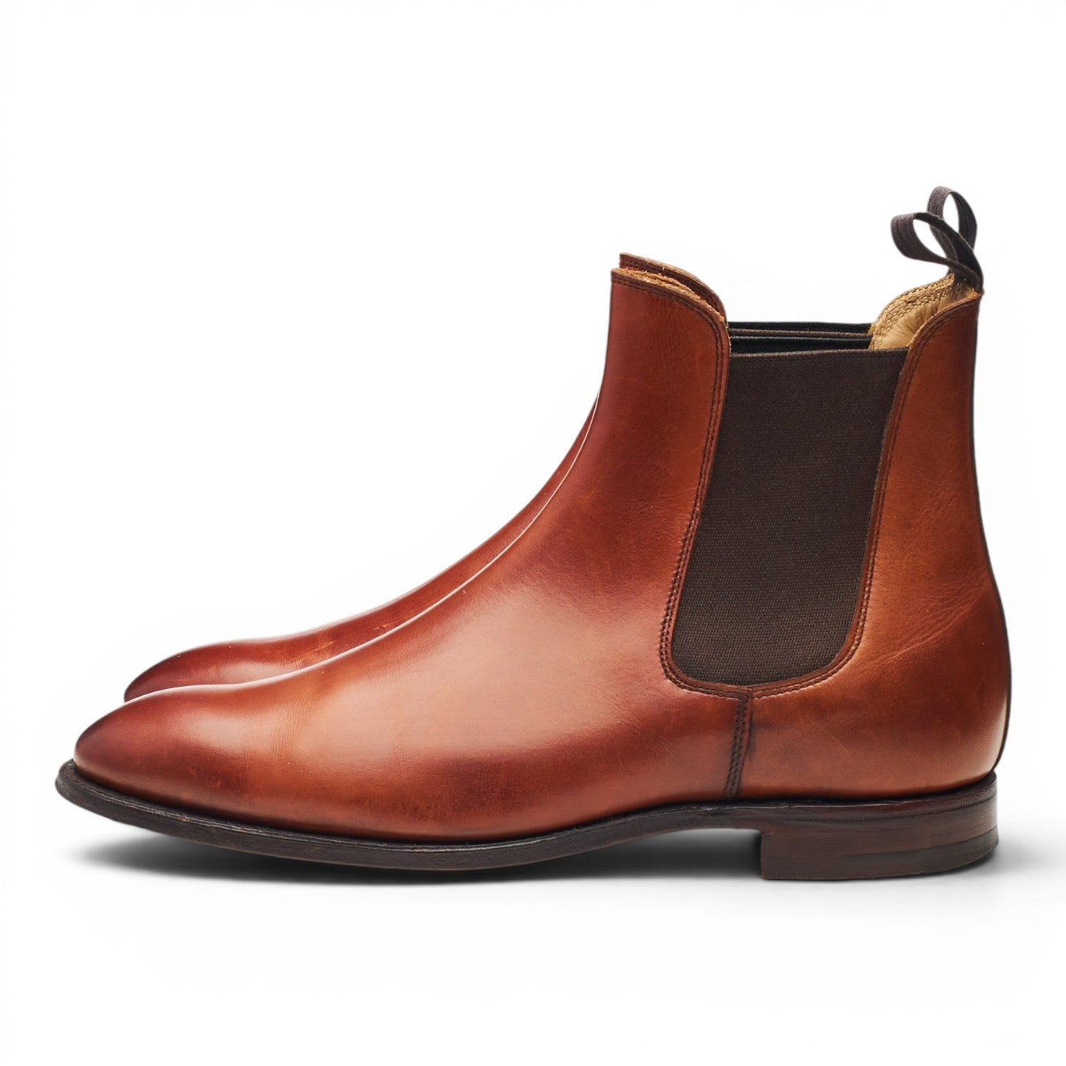 Crockett & Jones Bonnie bottines chelsea marron UK 4 cuir