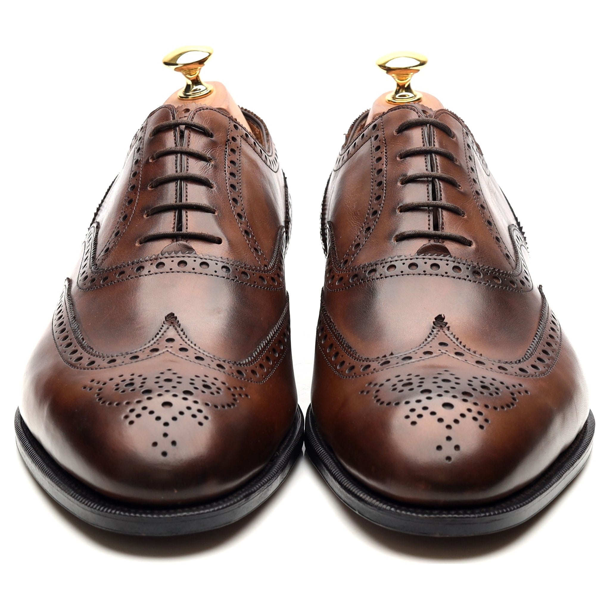 Edward Green Malvern Oxfords cuir marron pointure 11 UK