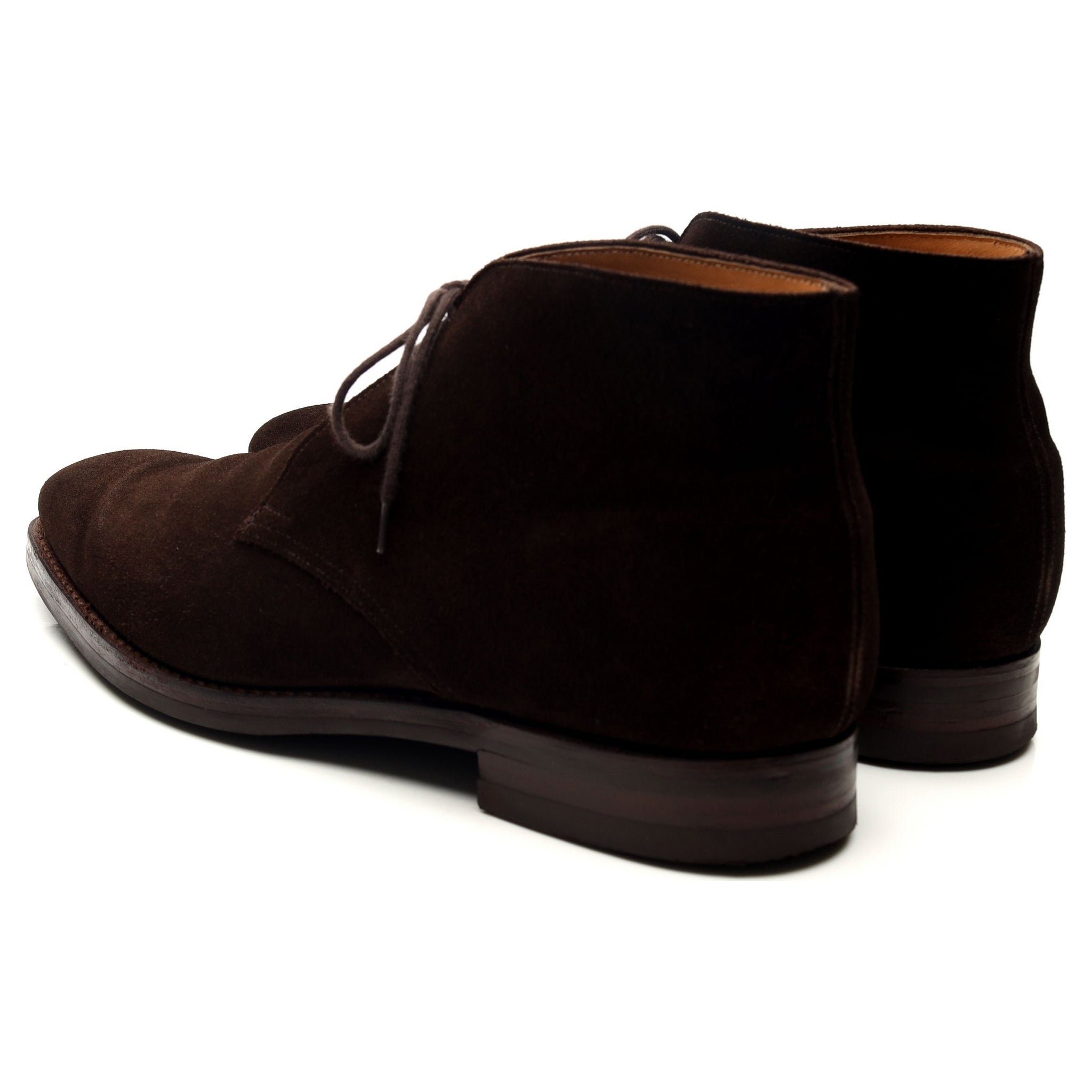 Crockett & Jones Tetbury boots daim marron UK 9