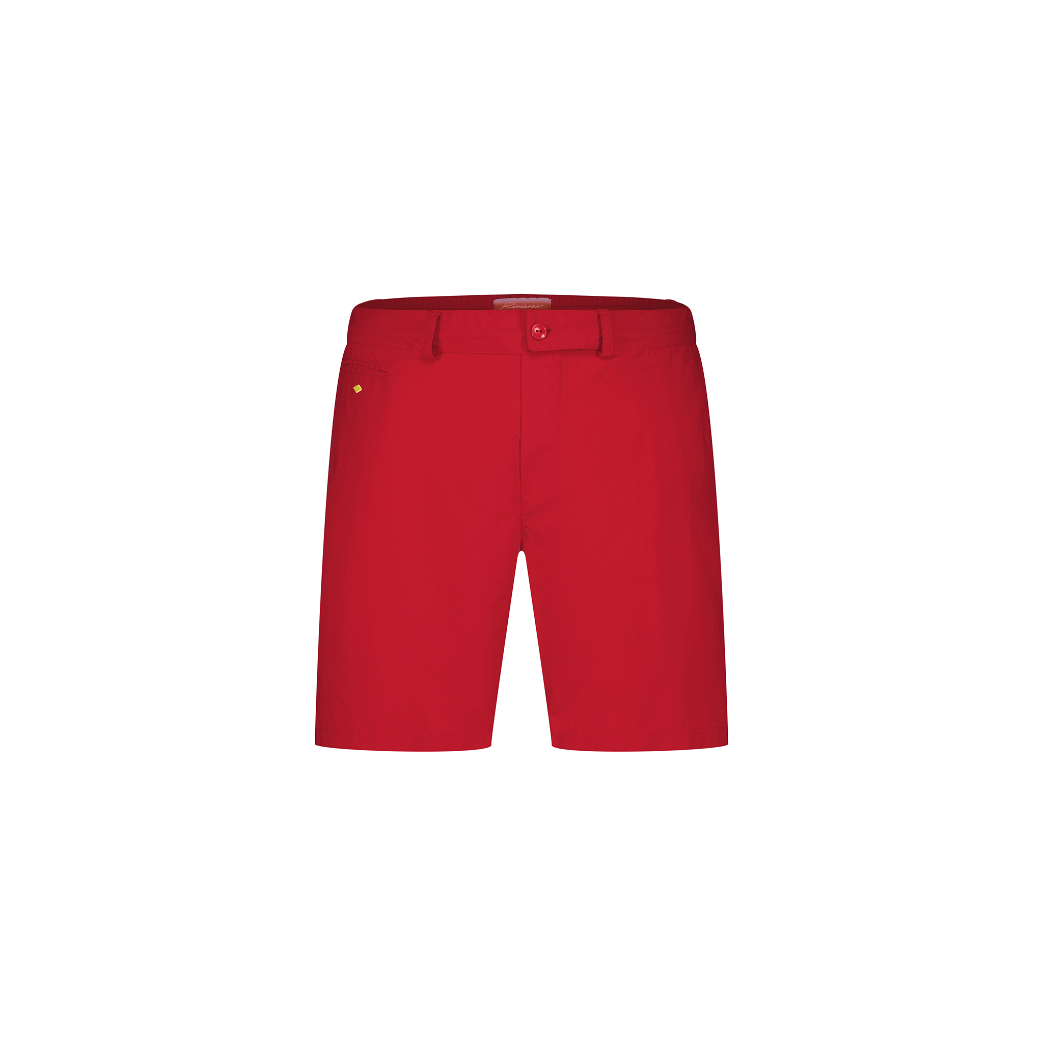 Rivieras Marseille short de bain rouge coupe droite