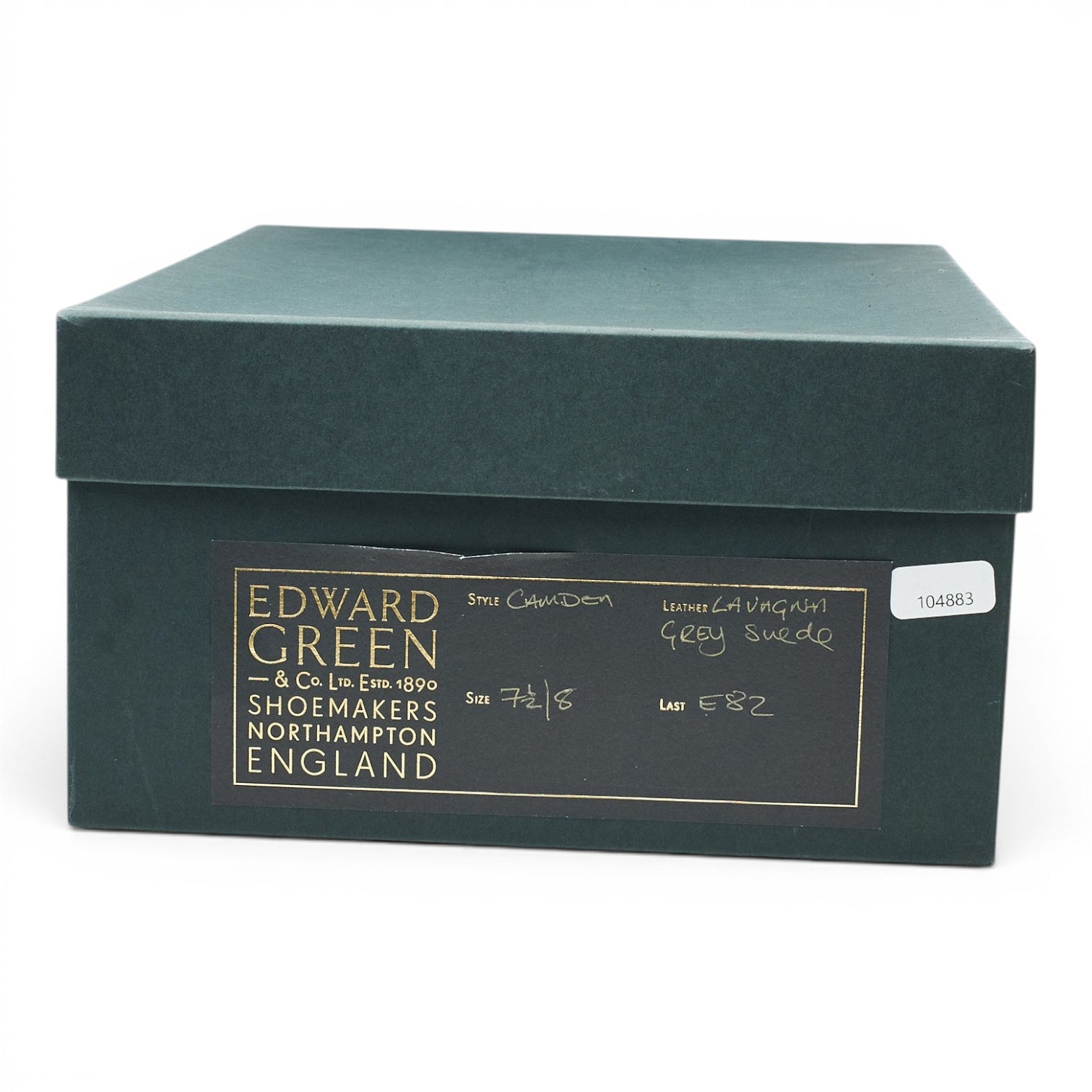 Edward Green Camden chelsea suède gris UK 7.5