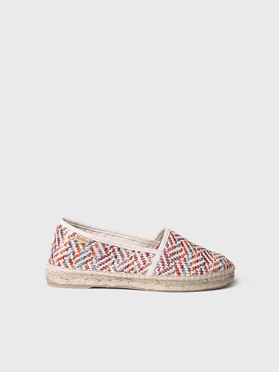 Toni Pons Alma-MS espadrille plate raphia vegan