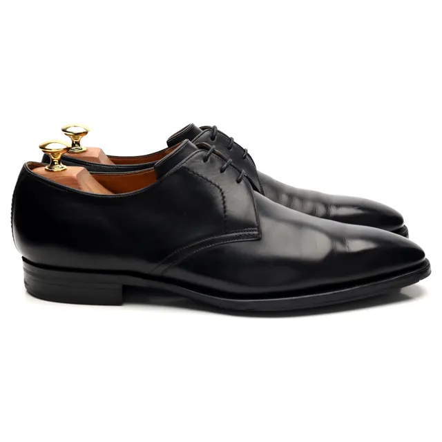 Corthay Sergio derby cuir noir UK 8.5