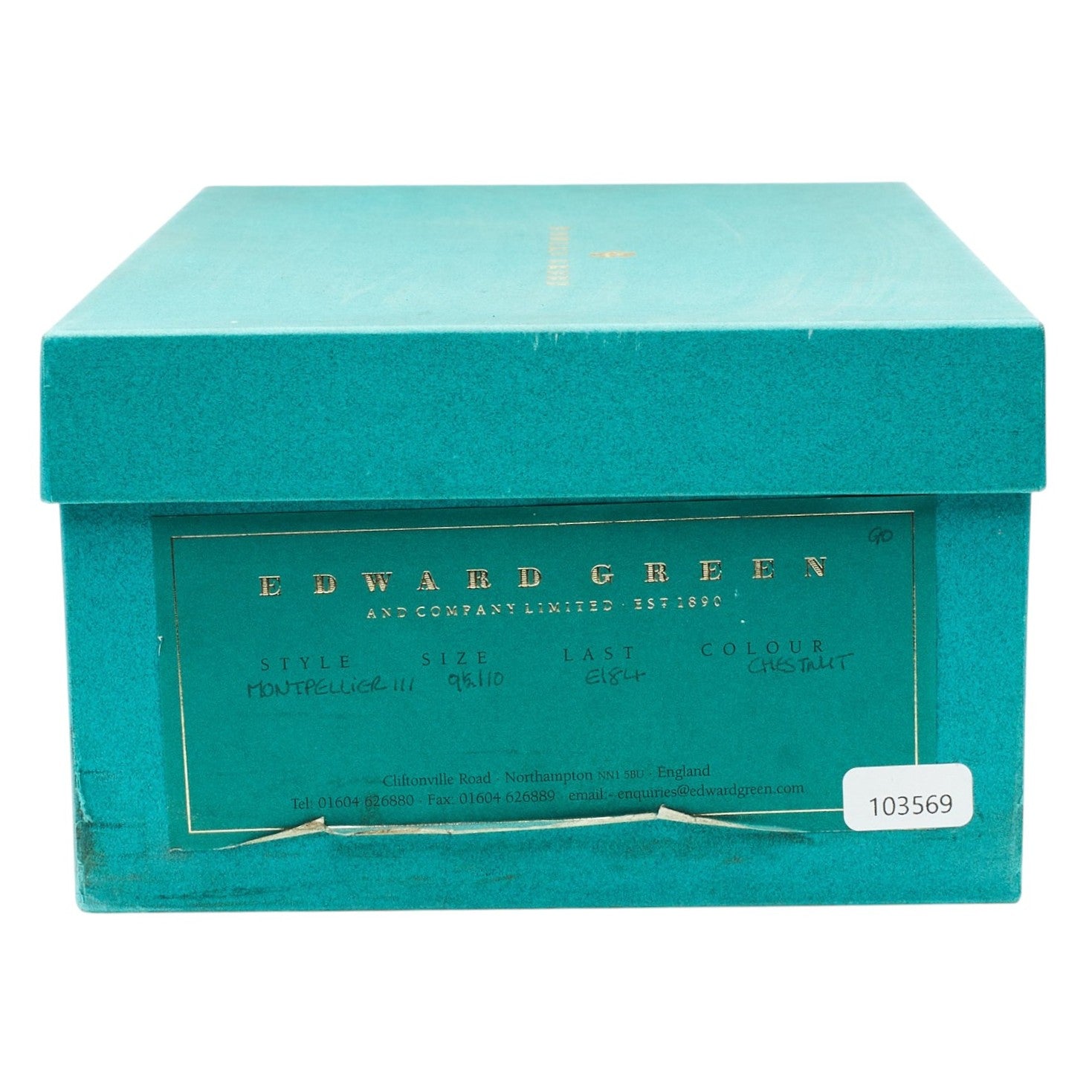 Edward Green Montpellier III mocassin cuir marron 9.5