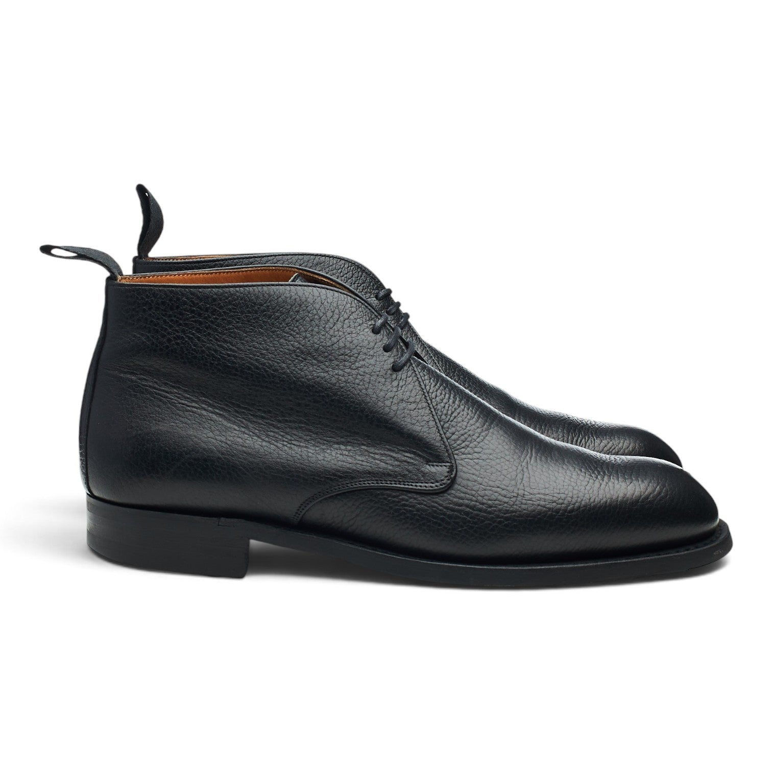 Cheaney Jackie boots chukka noir pointure UK 8 cuir grainé