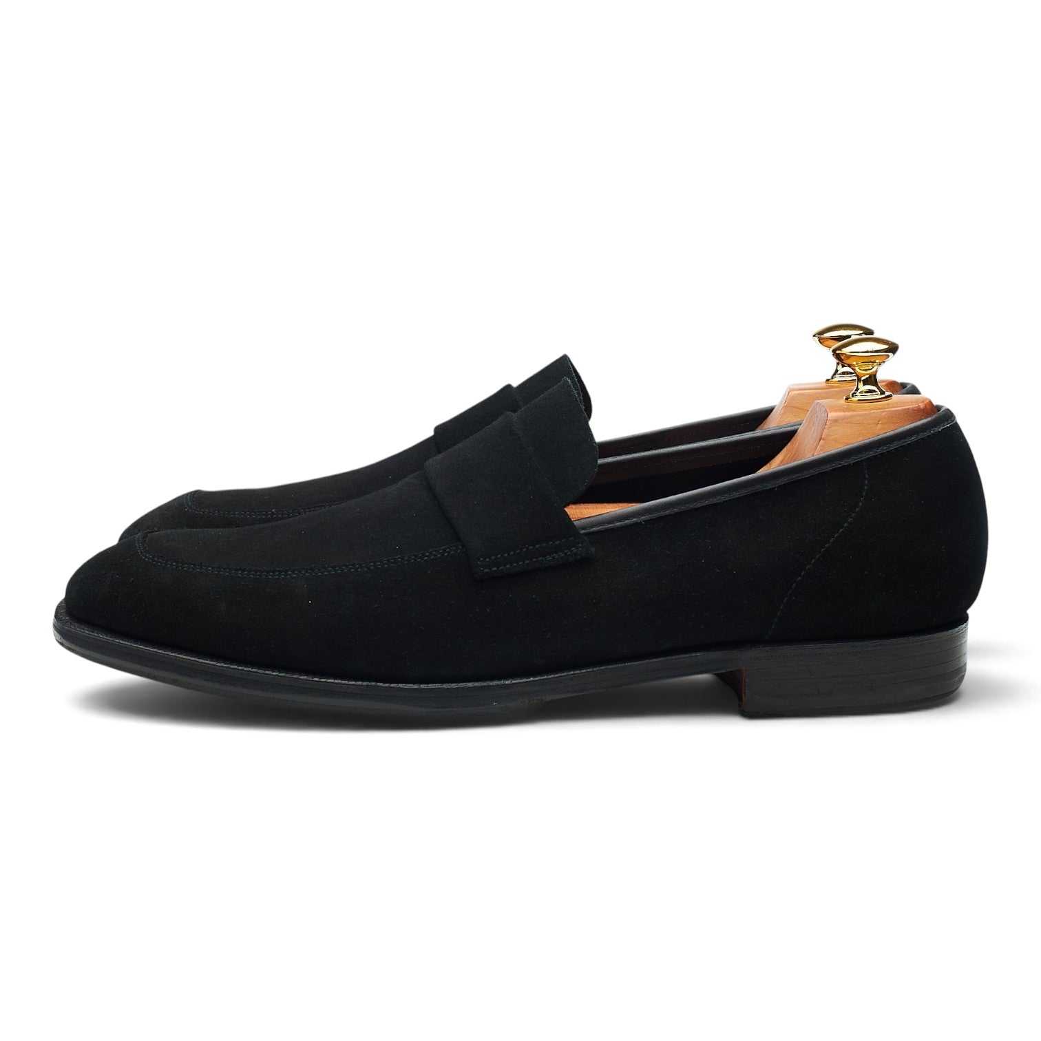 Richard James Walton mocassins suède noir 9,5 UK