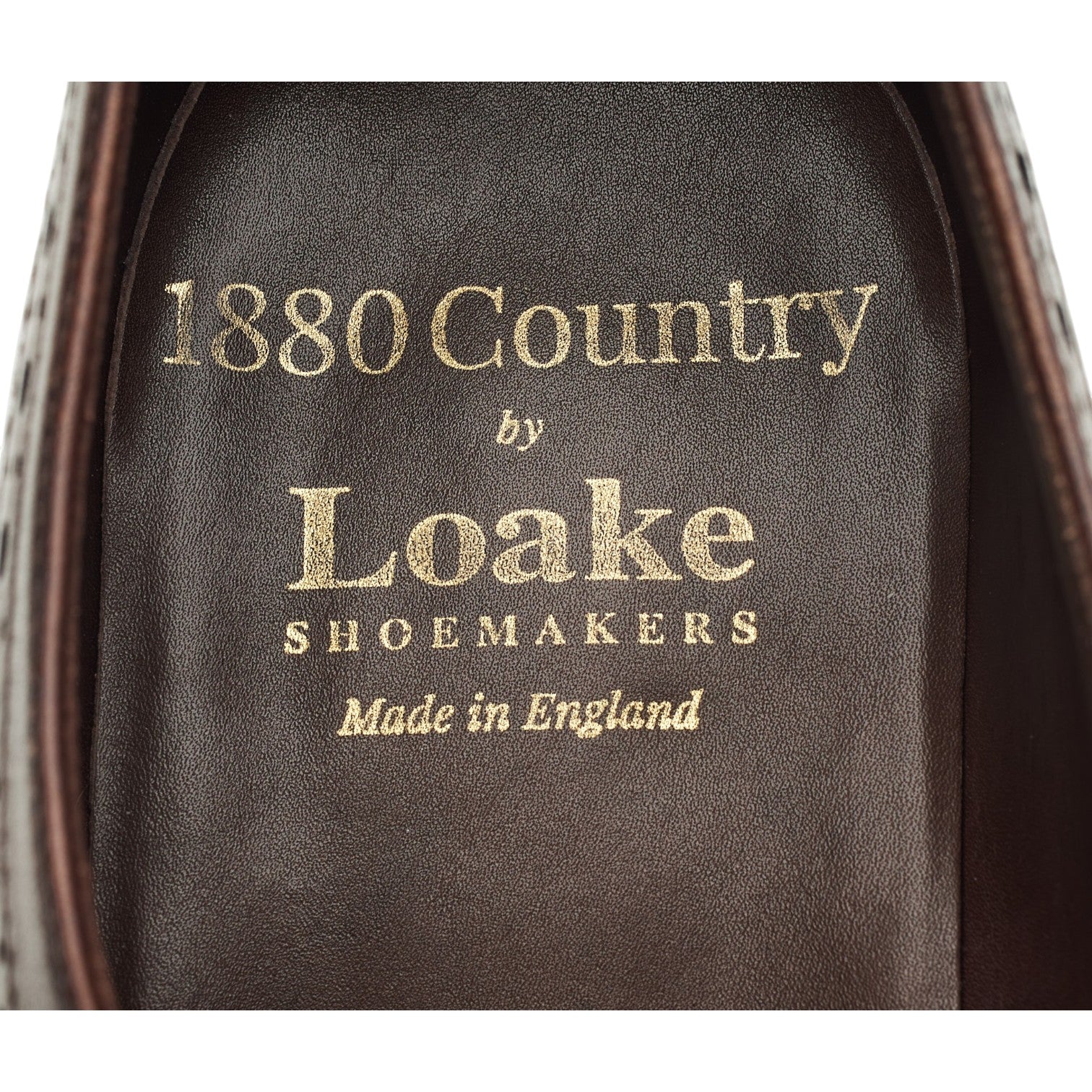 Loake 1880 Edward richelieu cuir marron UK 11