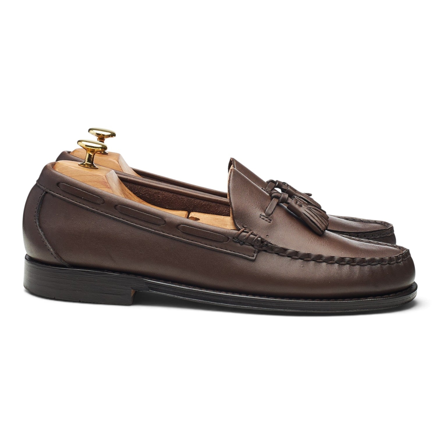 G.H. Bass Weejuns Larkin mocassin cuir marron 8