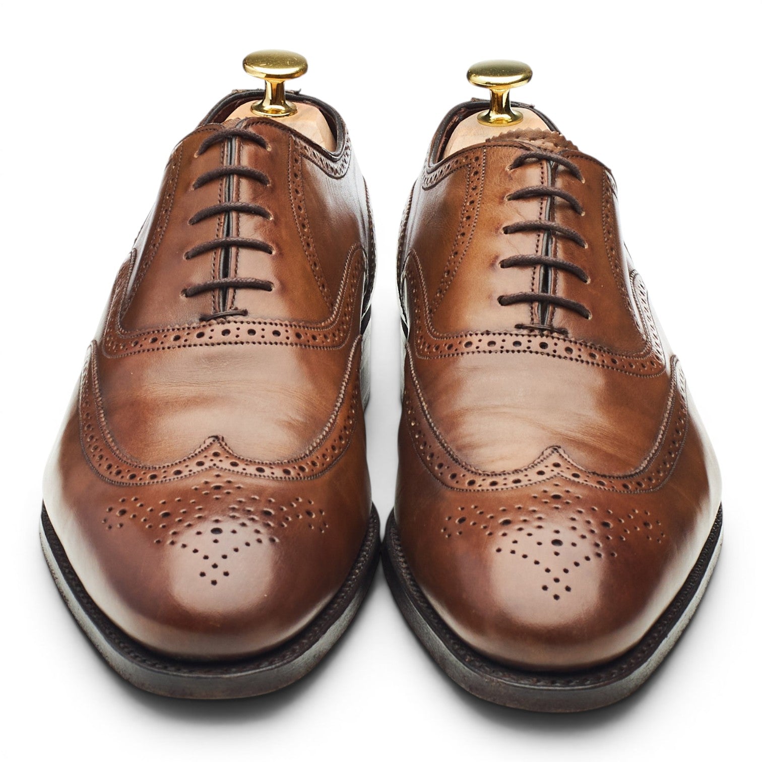 Cheaney Sandringham Oxford brogue cuir marron UK 8