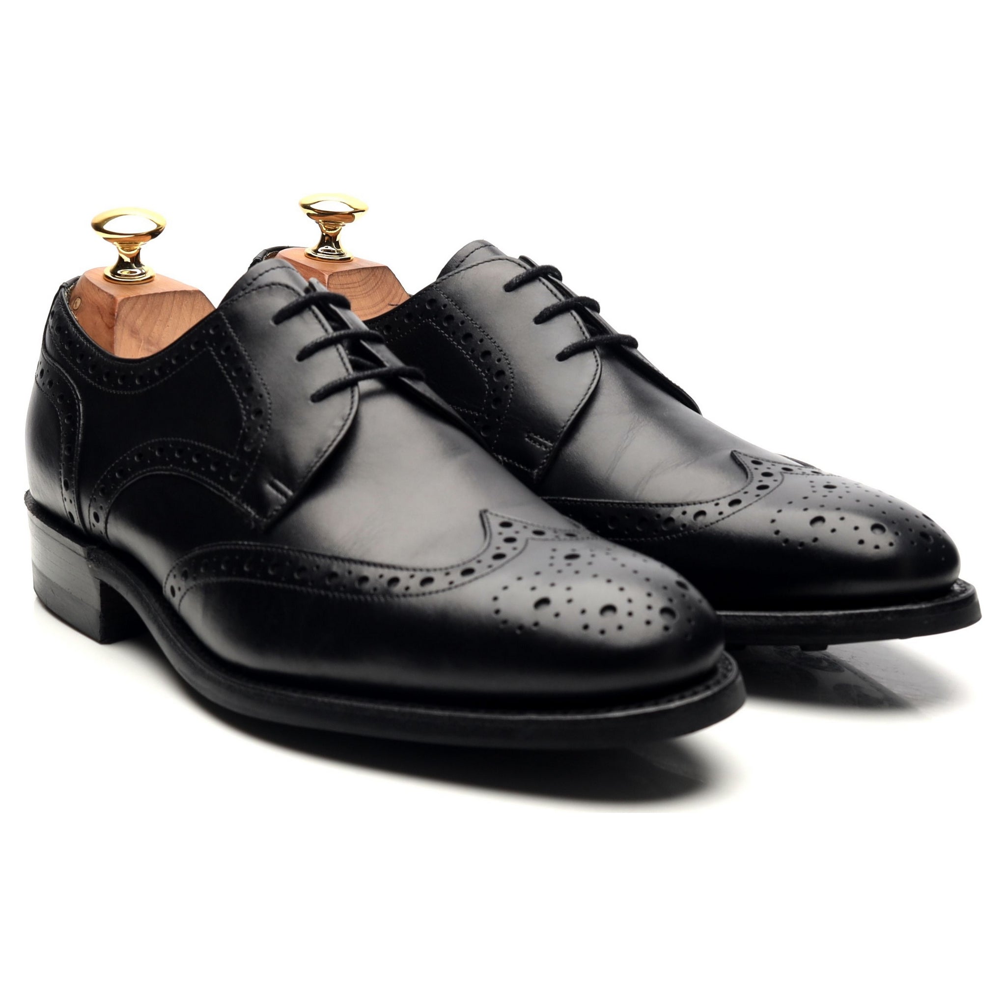 Barker Longworth derby cuir noir UK 6 G semelle gomme
