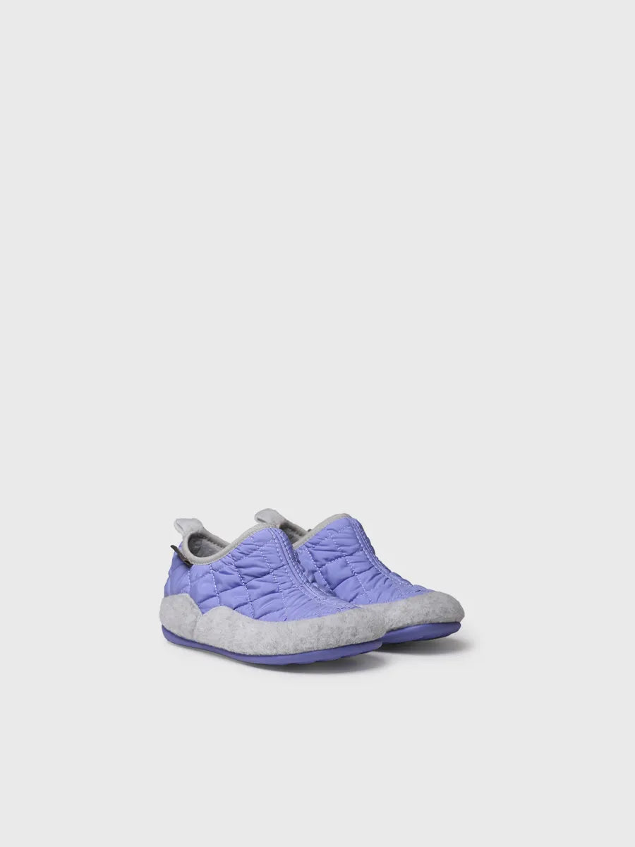 Toni Pons Lior-Um chausson enfant feutre violet souple