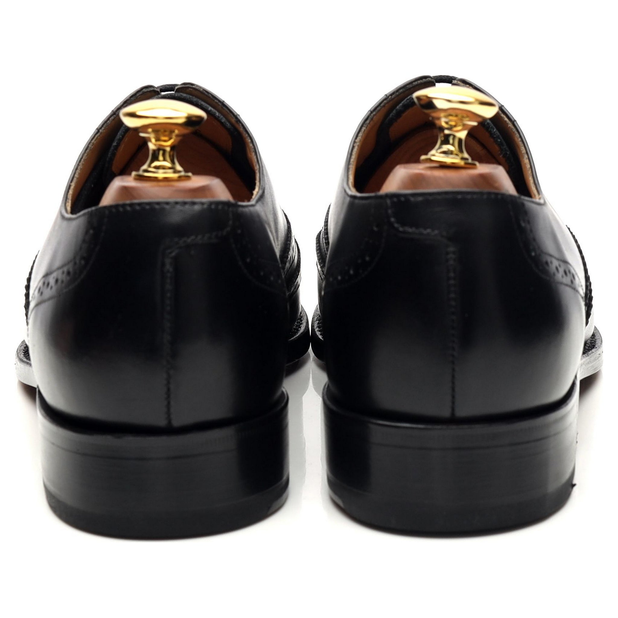 Barker Glasgow richelieu brogue cuir noir UK 6