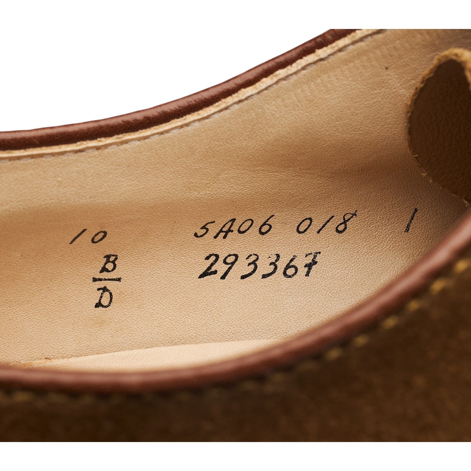 Alden 29336F Derby daim marron clair UK 9