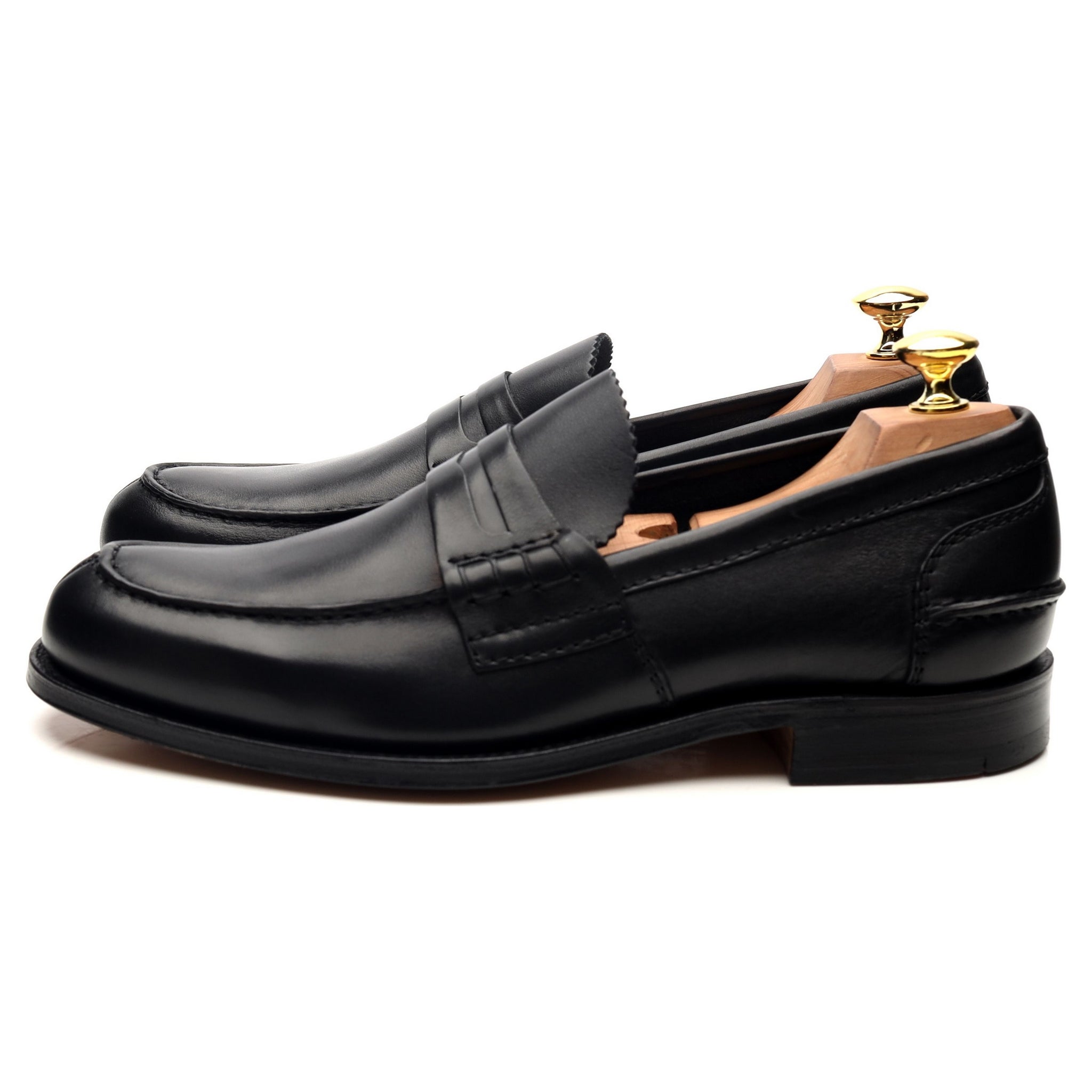 Church's Pembrey mocassins cuir noir UK 8
