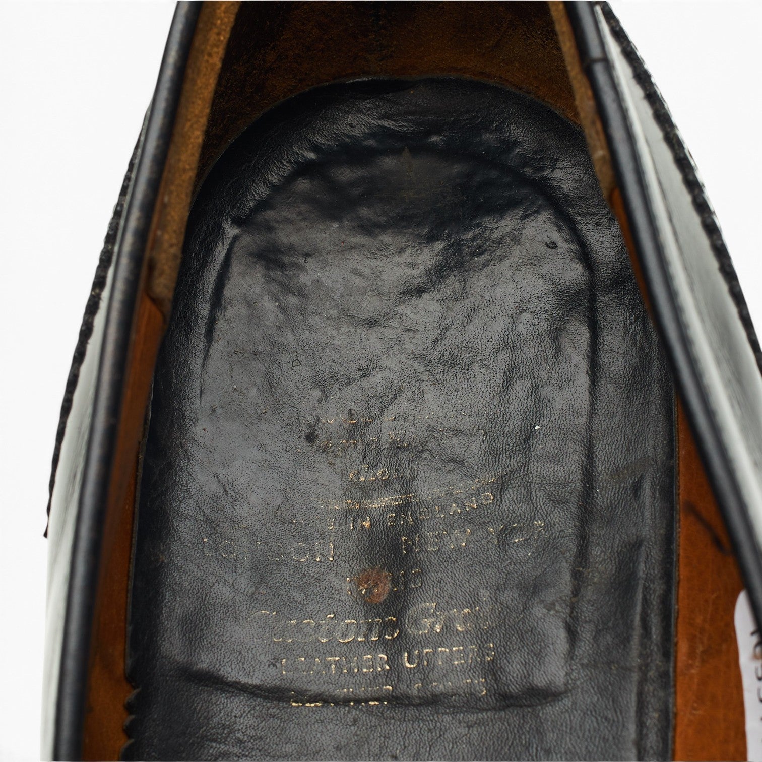 Church's Madison mocassins cuir noir UK 10,5