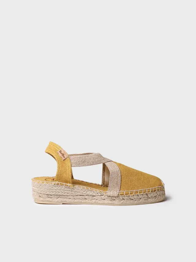 Toni Pons Verdi-V espadrille plate vegan coton