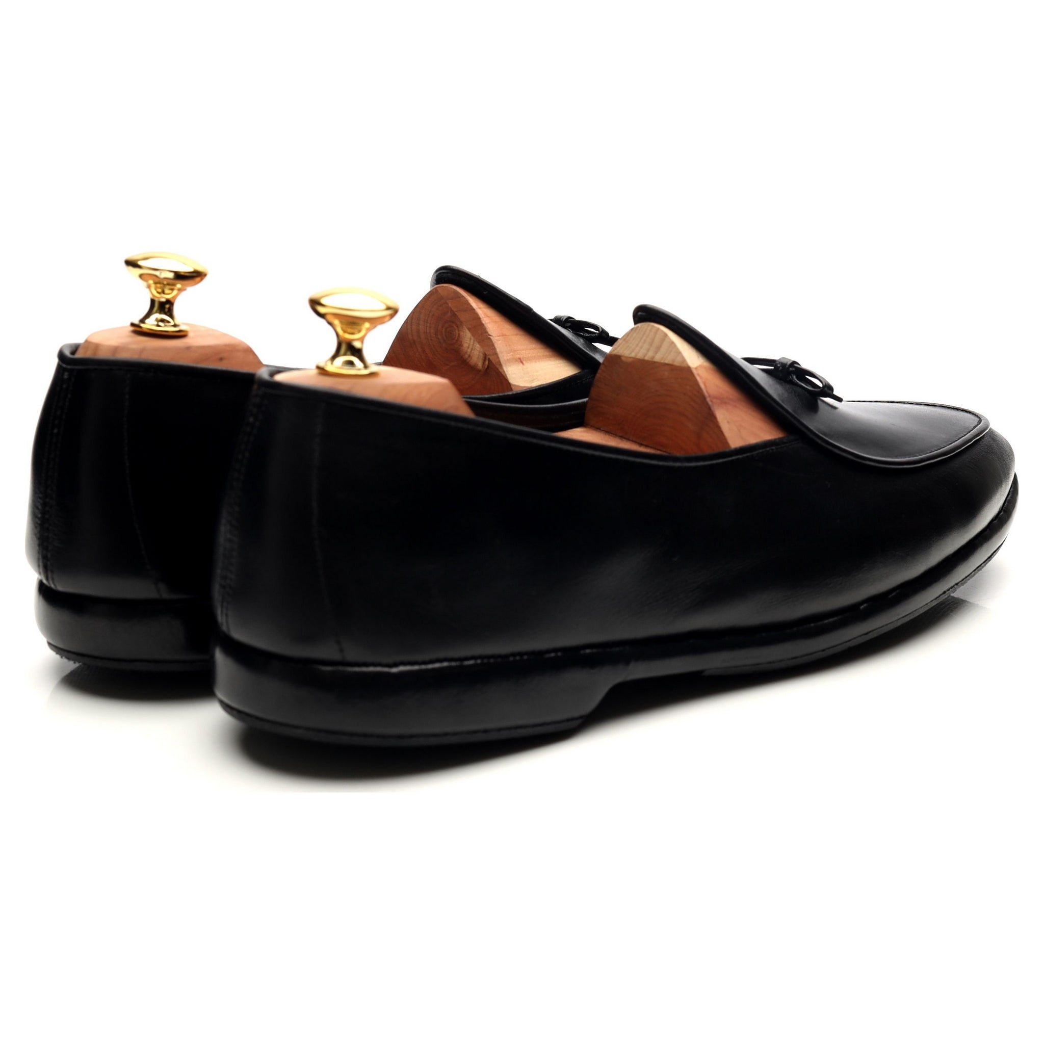Belgian Shoes Mr. Casual mocassins cuir noir UK 10