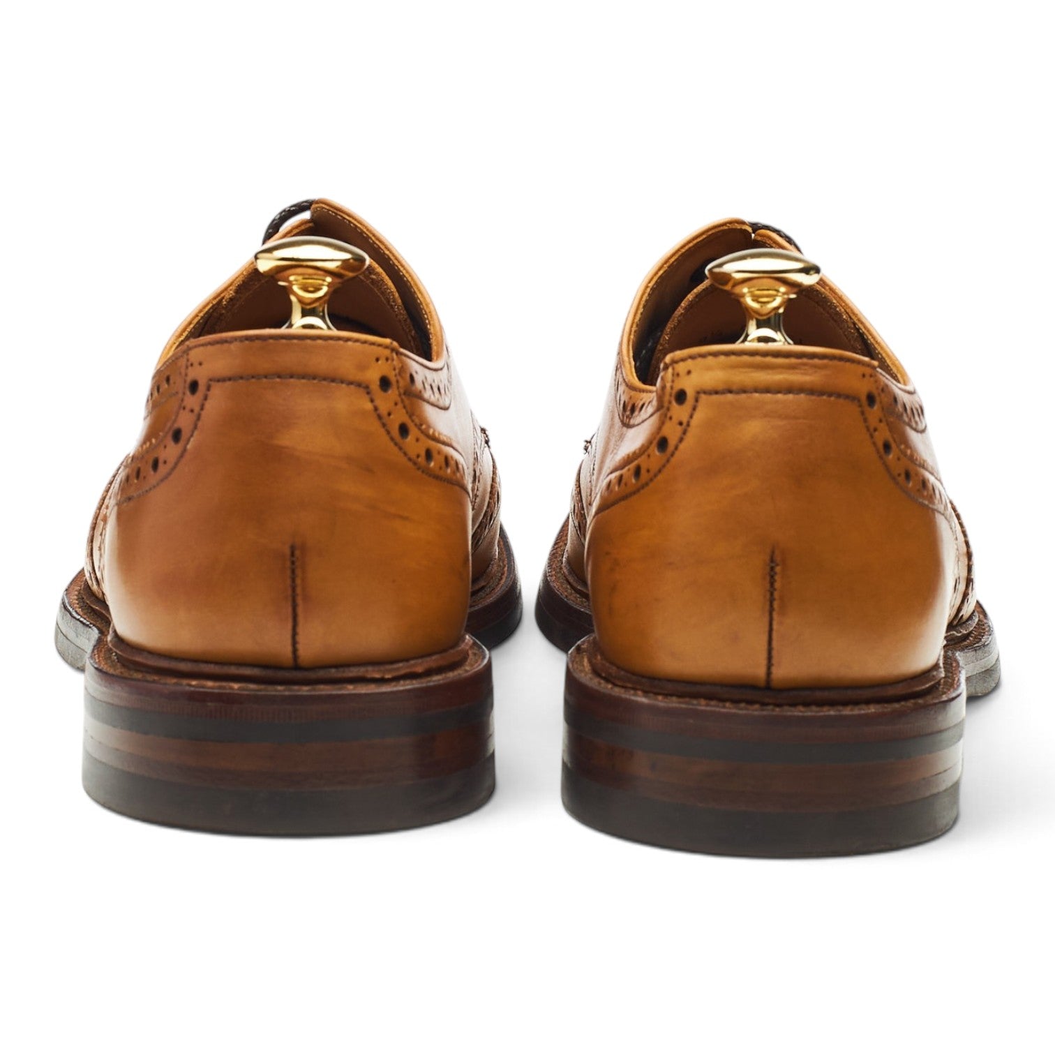 Loake 1880 Chester Derby Brogue Cuir Tan 9.5