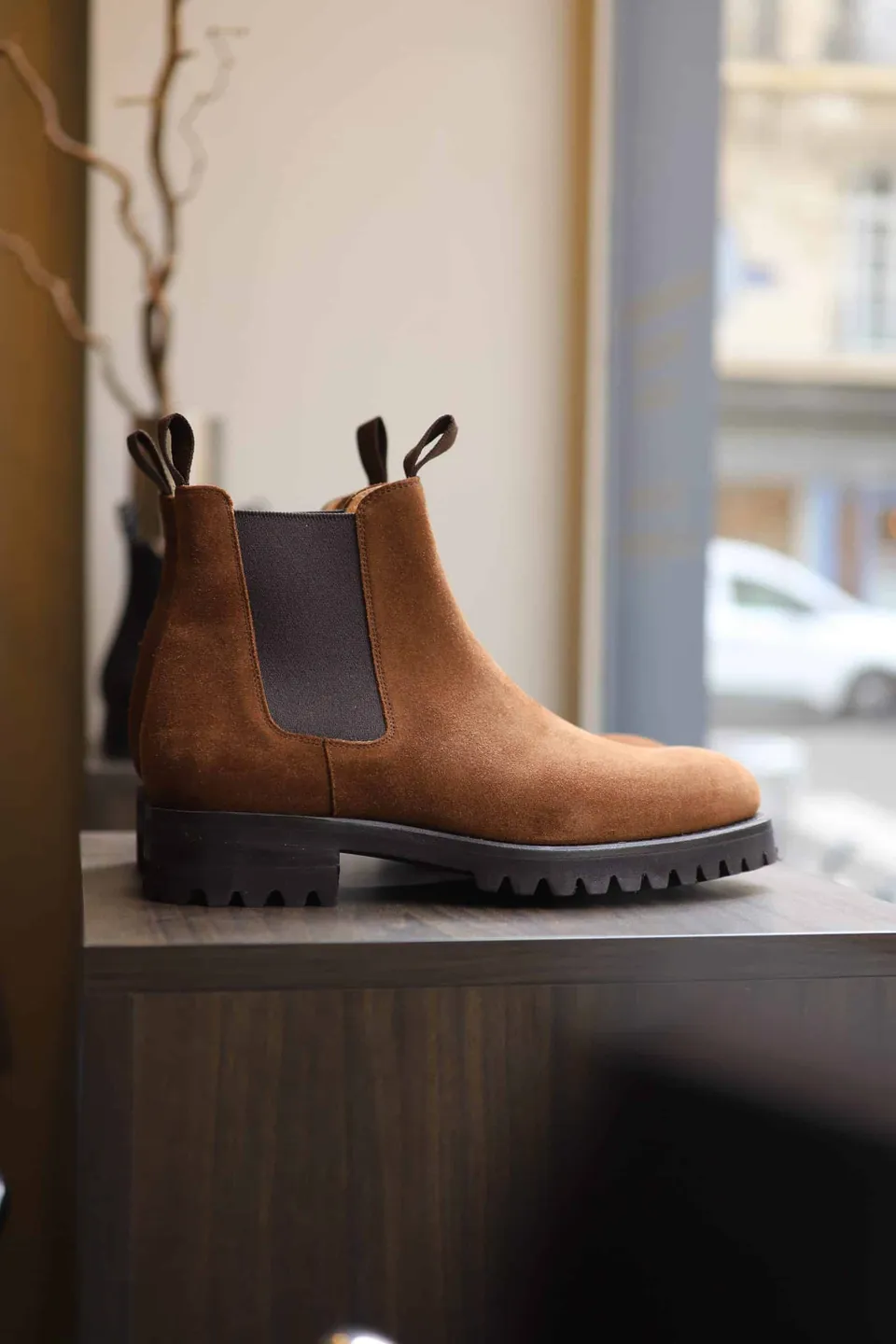 Malfroid Berrière II boots chelsea daim semelle commando