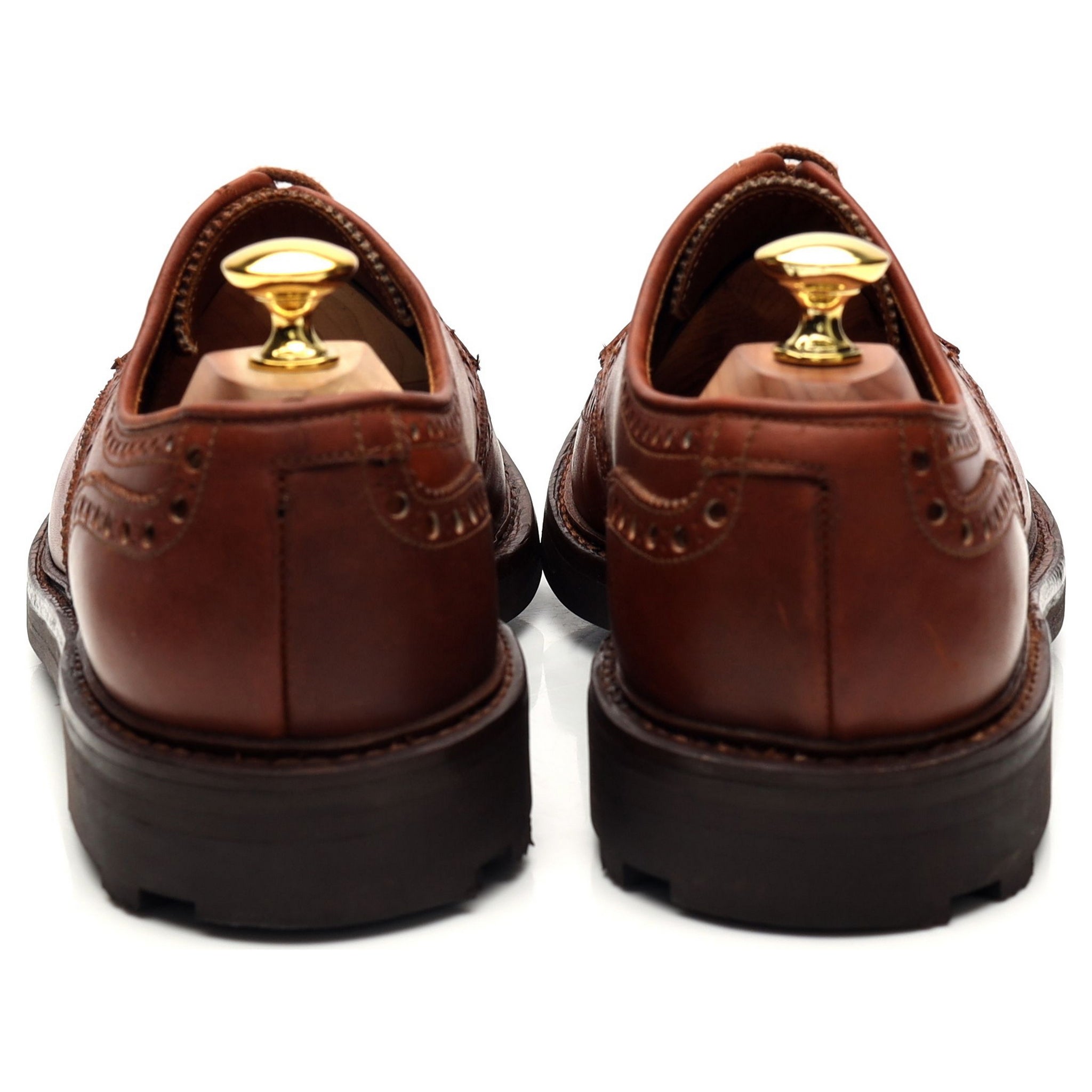 Crockett & Jones Warwick derbys cuir marron clair 7,5 UK