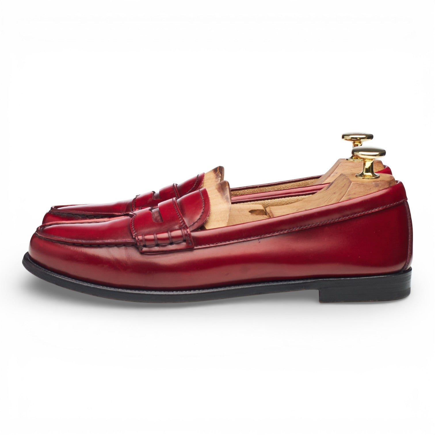 Church's Kara mocassins cuir rouge femme 36.5