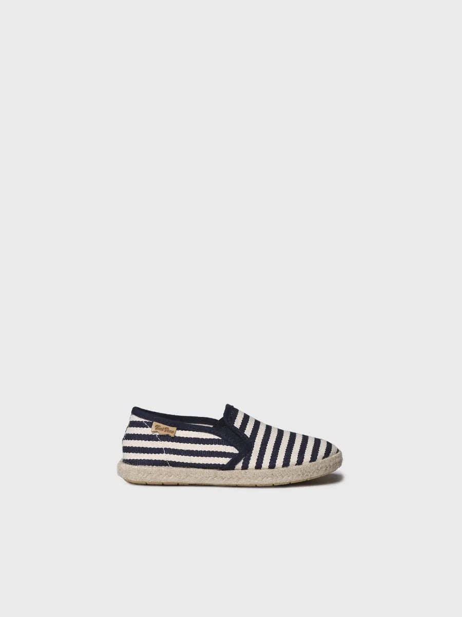 Toni Pons Elmer-DD espadrille enfant coton rayé