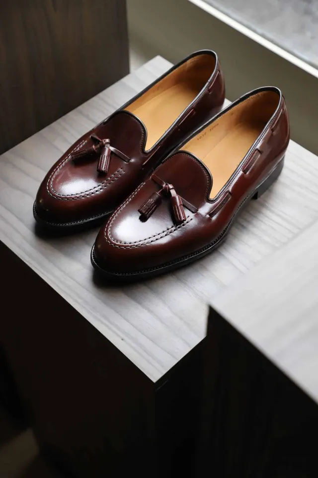 Malfroid Reserve Goodwood mocassin cordovan
