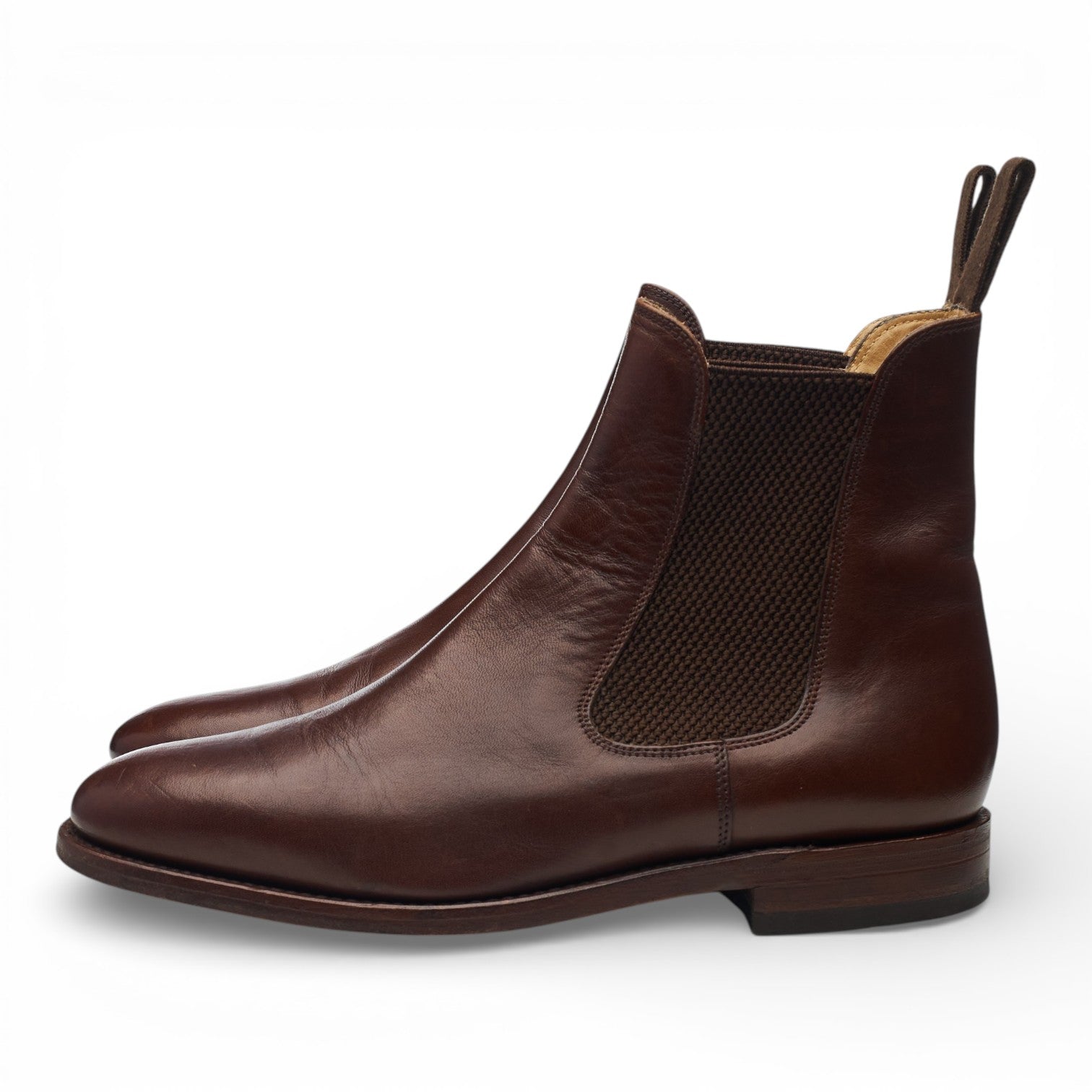 Charles Tyrwhitt chelsea boots cuir marron UK 7.5